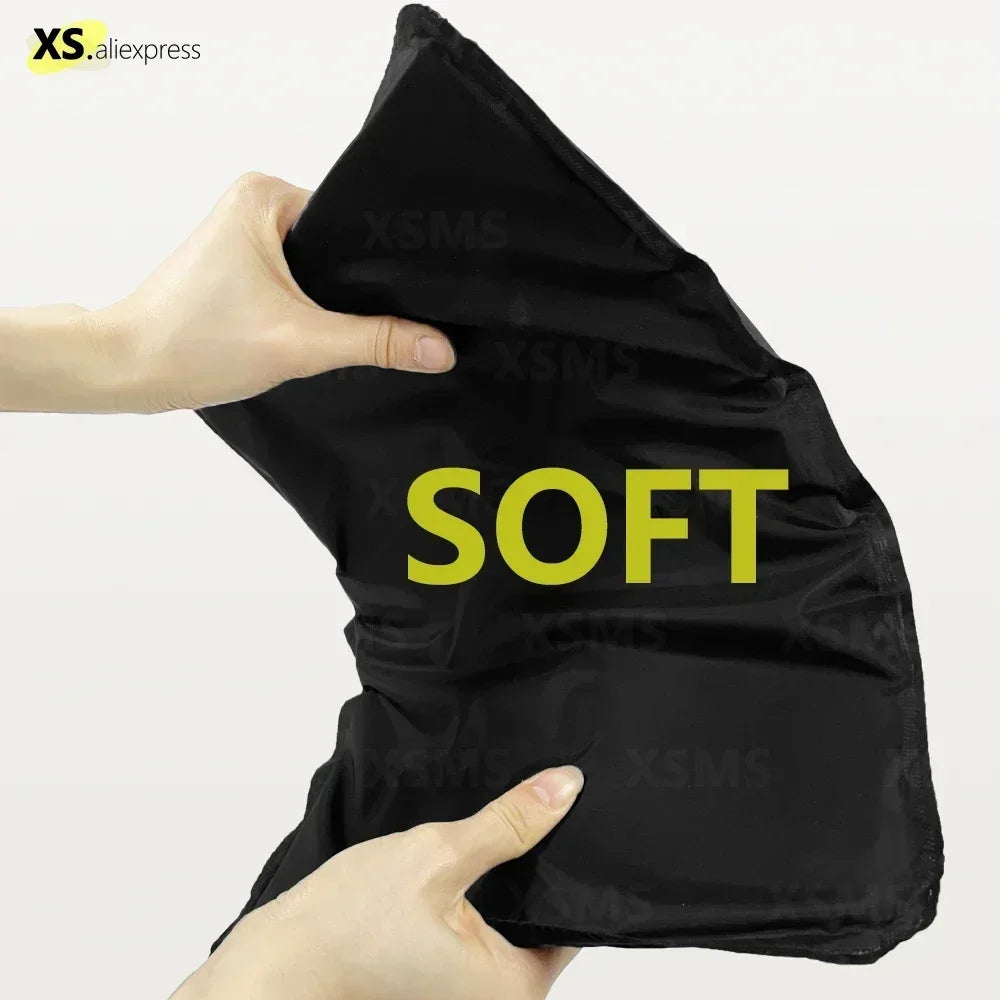 Soft Bulletproof Plate Ballistic Vest Bulletproof Board Side Waist Armor Panel 1/2PCS 6X8 150*200 NIJ IIIA 3A