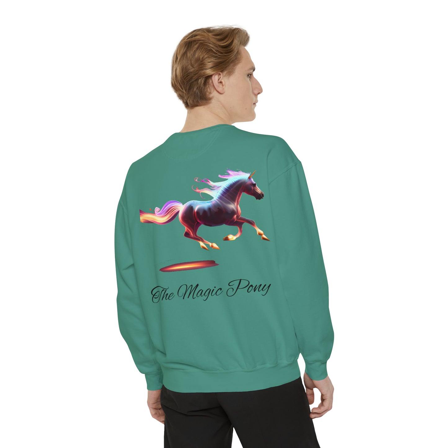 Embrace the Magic: The Magic Pony Garment-Dyed Sweatshirt