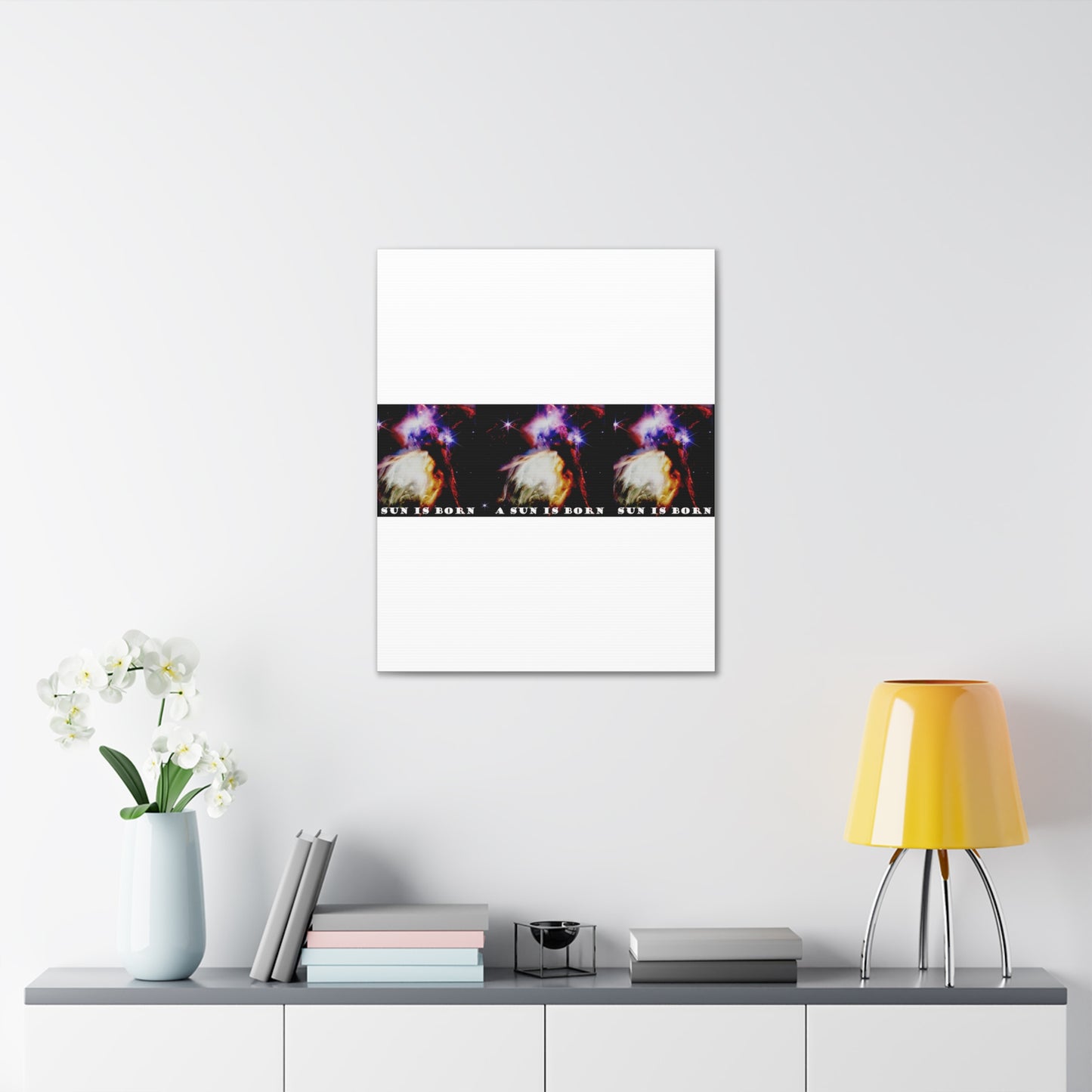 Witness Stellar Birth: Cosmos Series 10 Sun Canvas Print