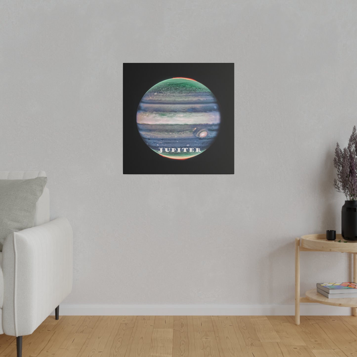 Cosmos Series 25 Jupiter Matte Canvas, Stretched, 0.75"