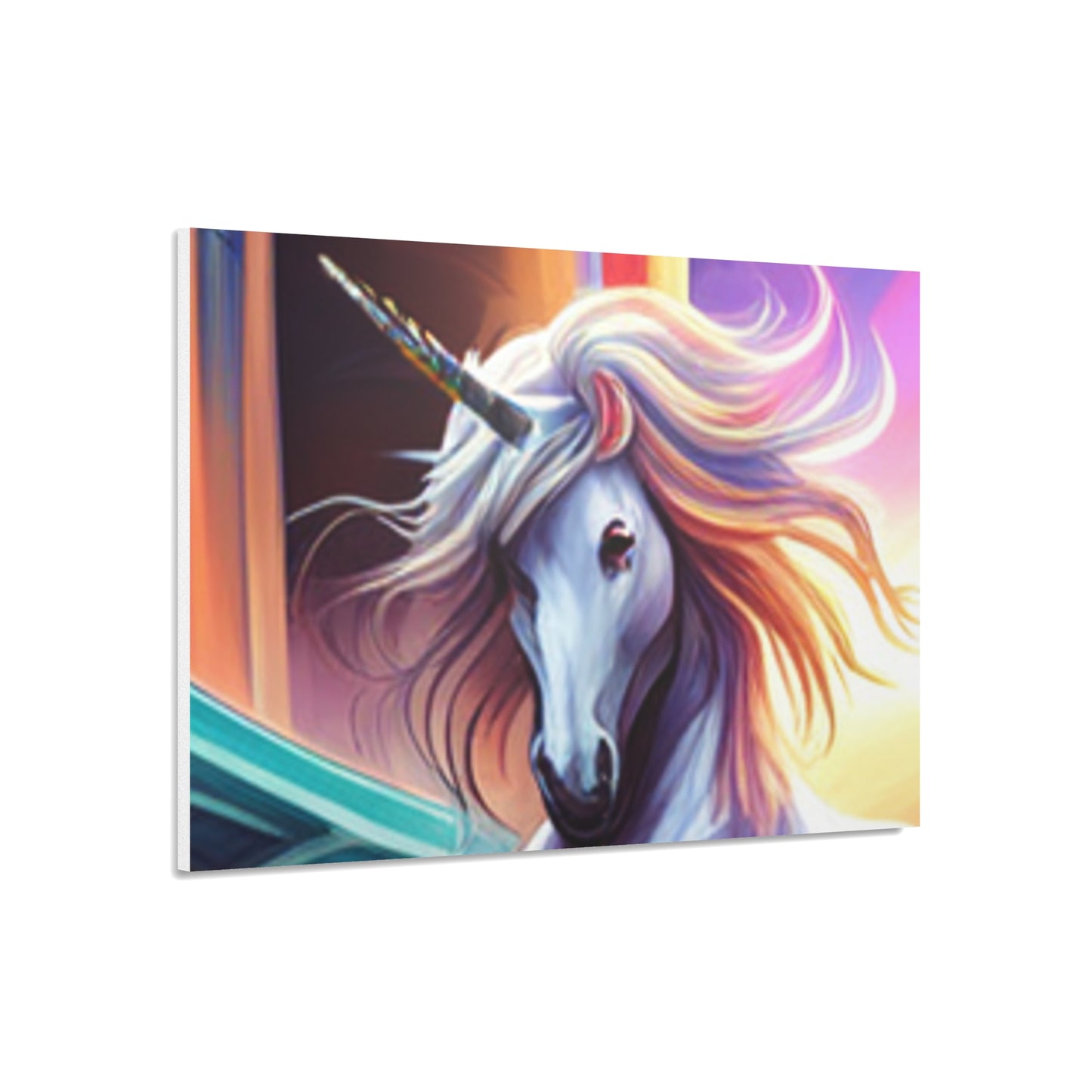 Enchanting Unicorn Art: Customizable Foam Board Prints