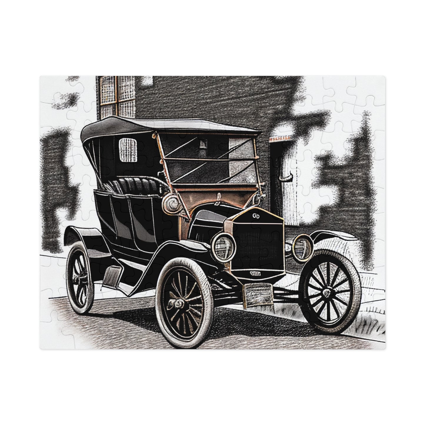 Vintage Ford Car Jigsaw Puzzle Collection (252, 500,1000-Piece)