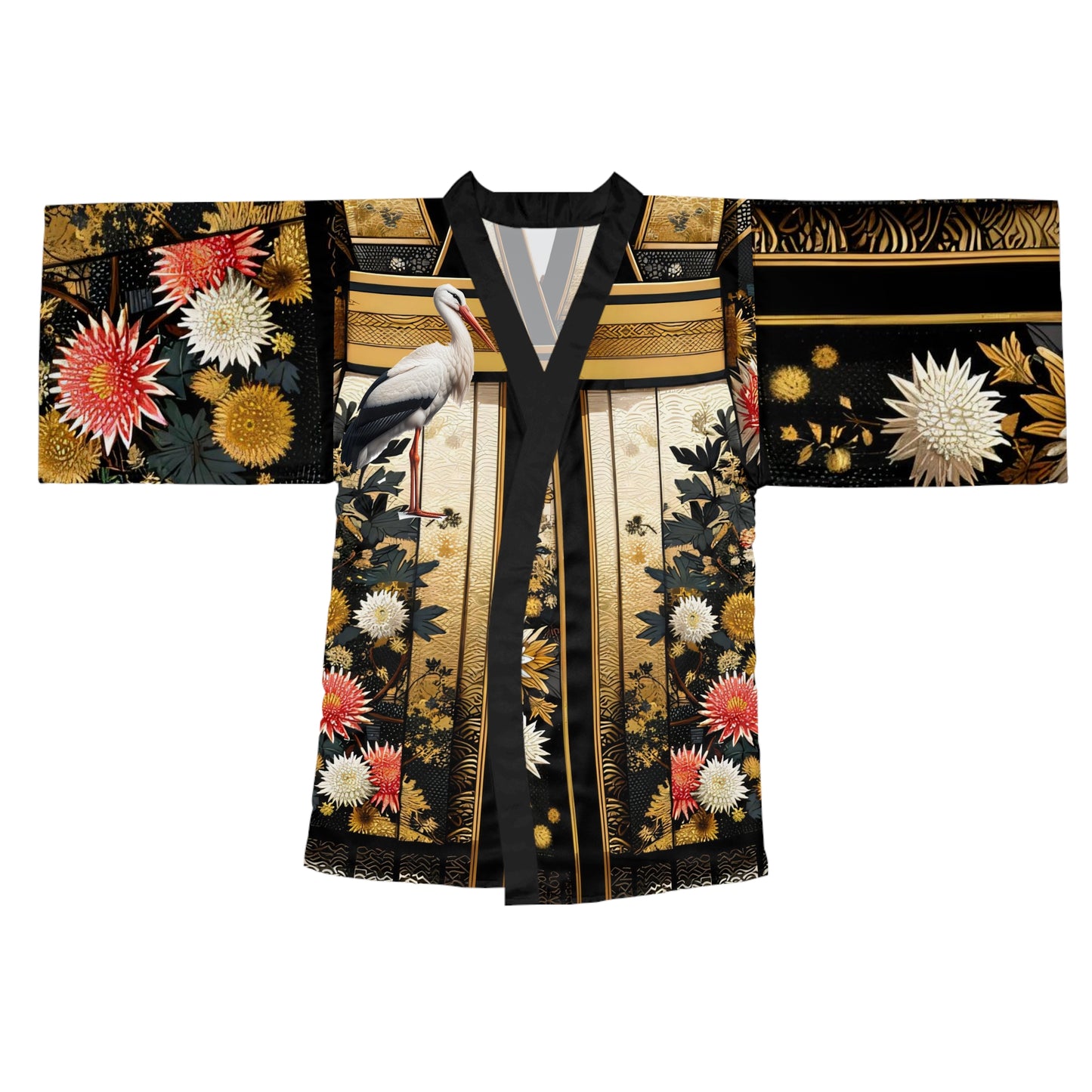 Sophisticated Cosmopolitan Series (Y) Long Sleeve Kimono Robe 🌸