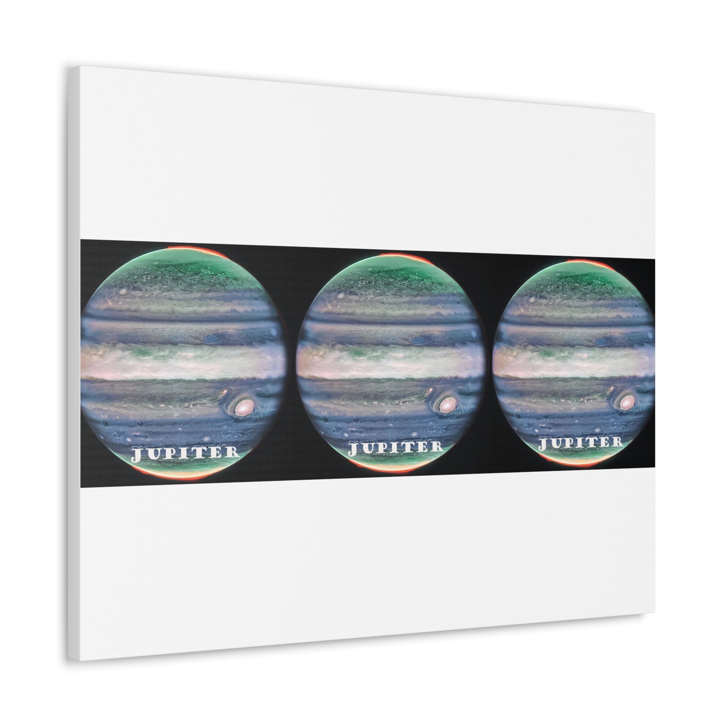 Unveiling Jupiter's Majesty: Cosmos Series Canvas Print