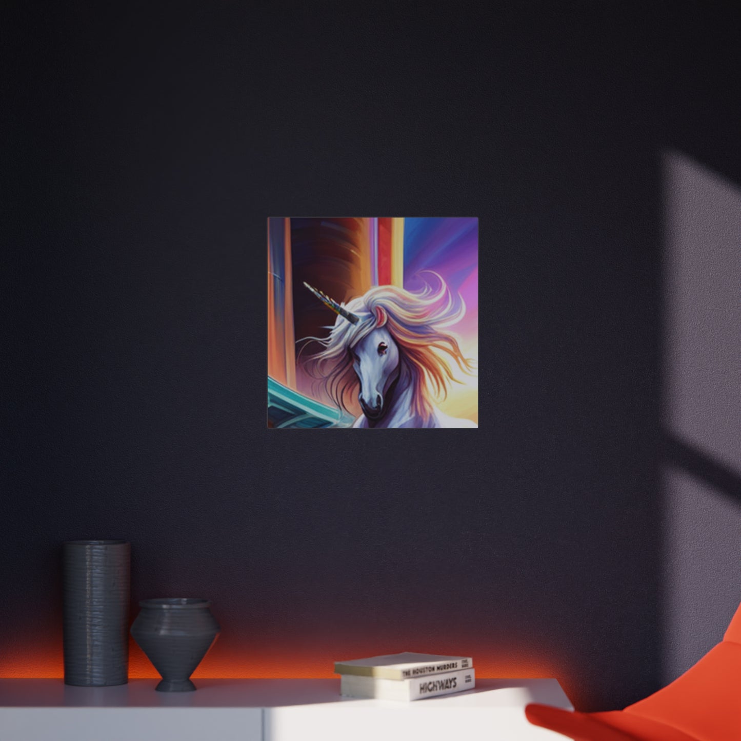 Enchanting Unicorn Art: Customizable Foam Board Prints