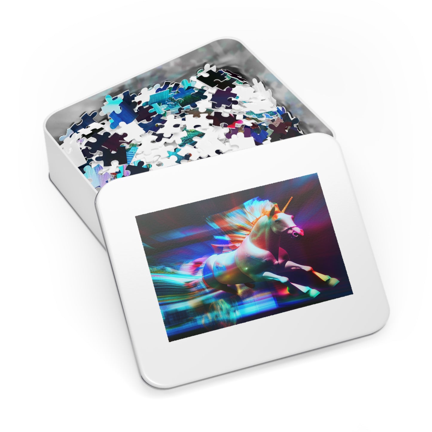 Embrace the Magic: "The Magic Pony" Unicorn Jigsaw Puzzle (500,1000-Piece) Right