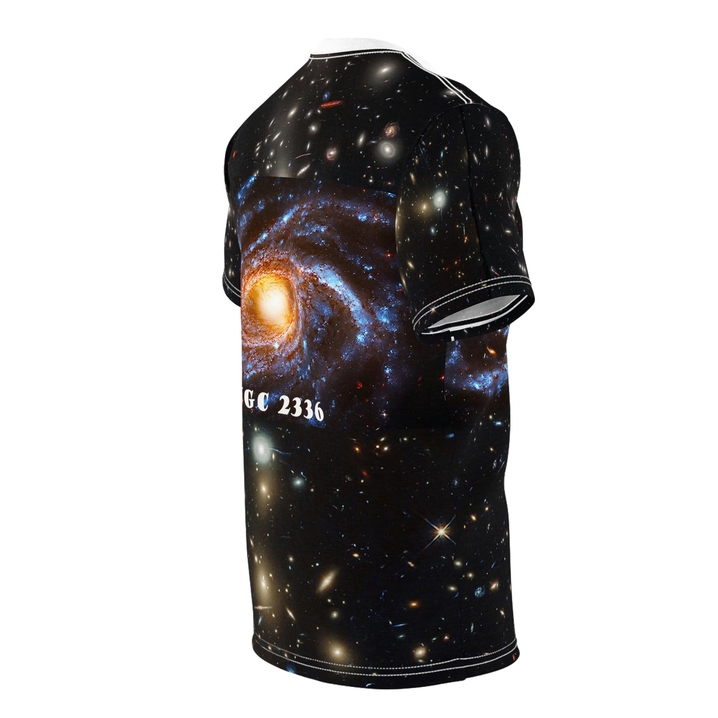 Cosmos Series 14 NGC2336-galaxy Unisex Cut & Sew Tee (AOP)