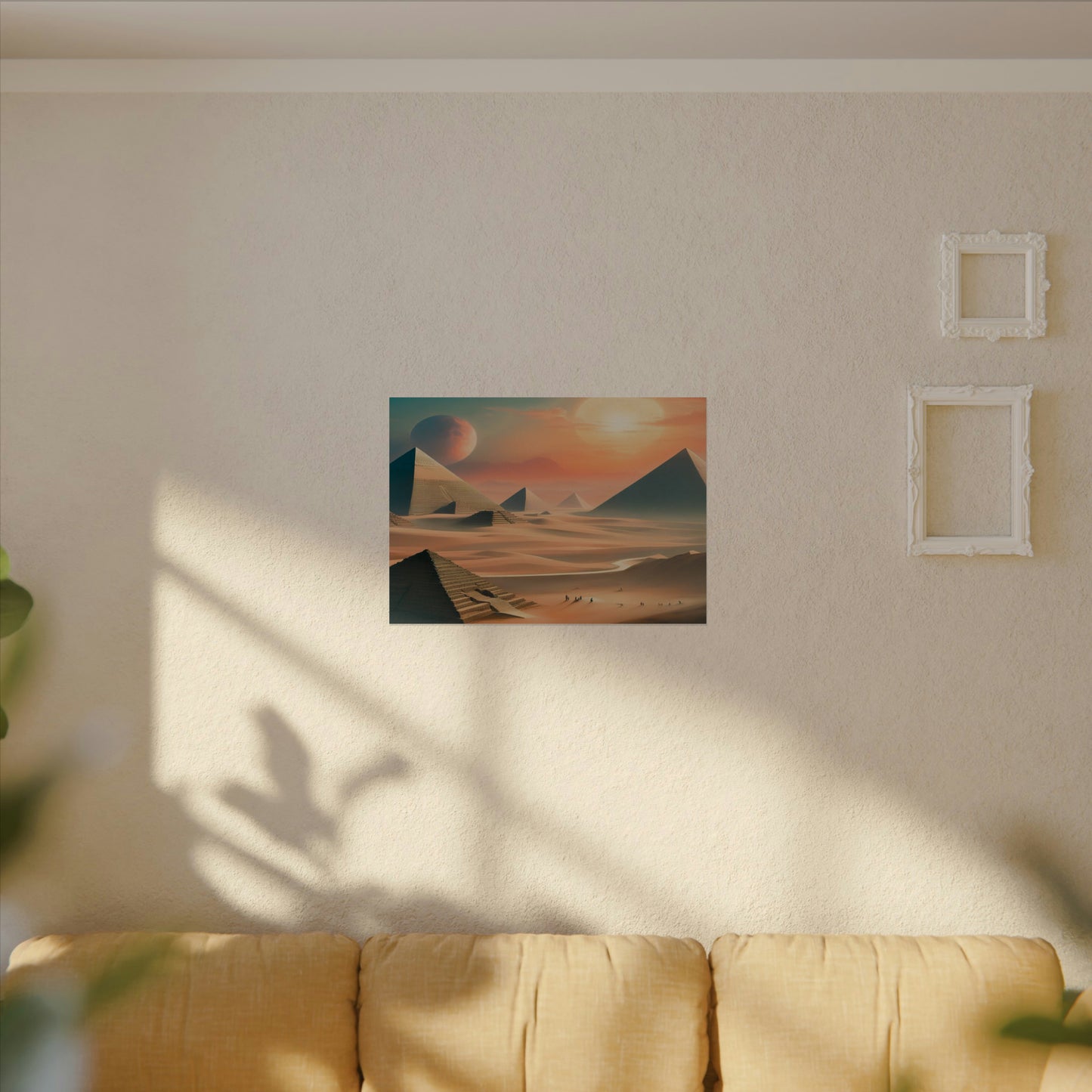 Pyramids of Egypt Watercolor Posters: Timeless Wonders for Your Walls