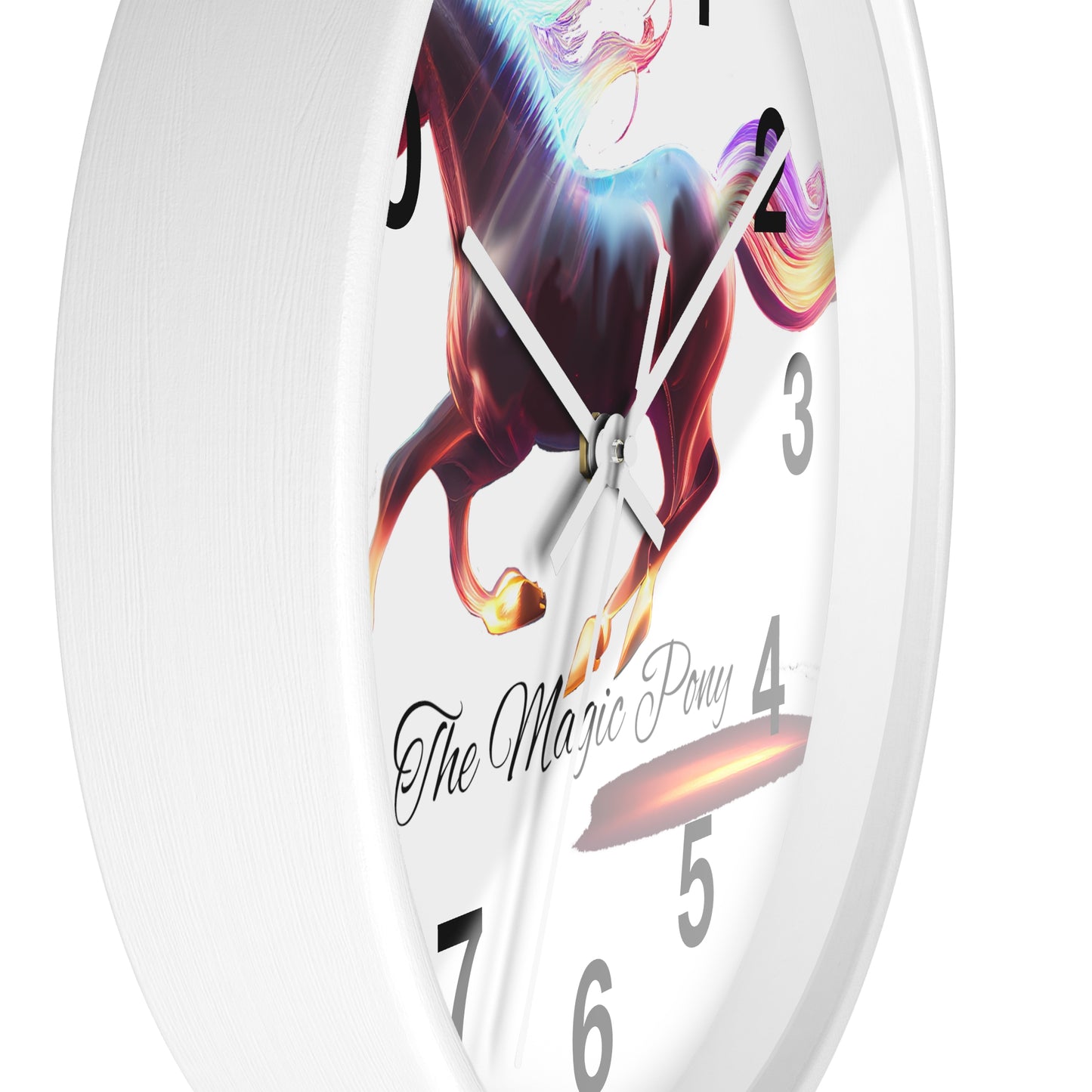 The Magic Pony Clock Wall Clock Home Use!!