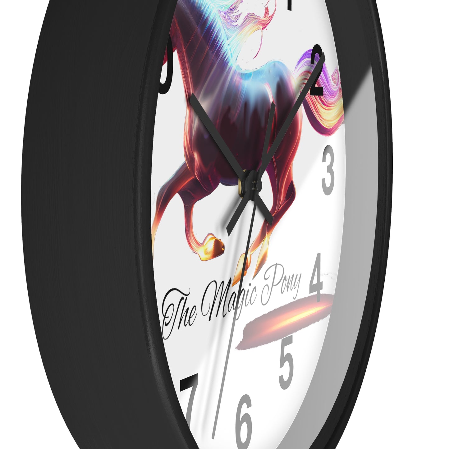 The Magic Pony Clock Wall Clock Home Use!!