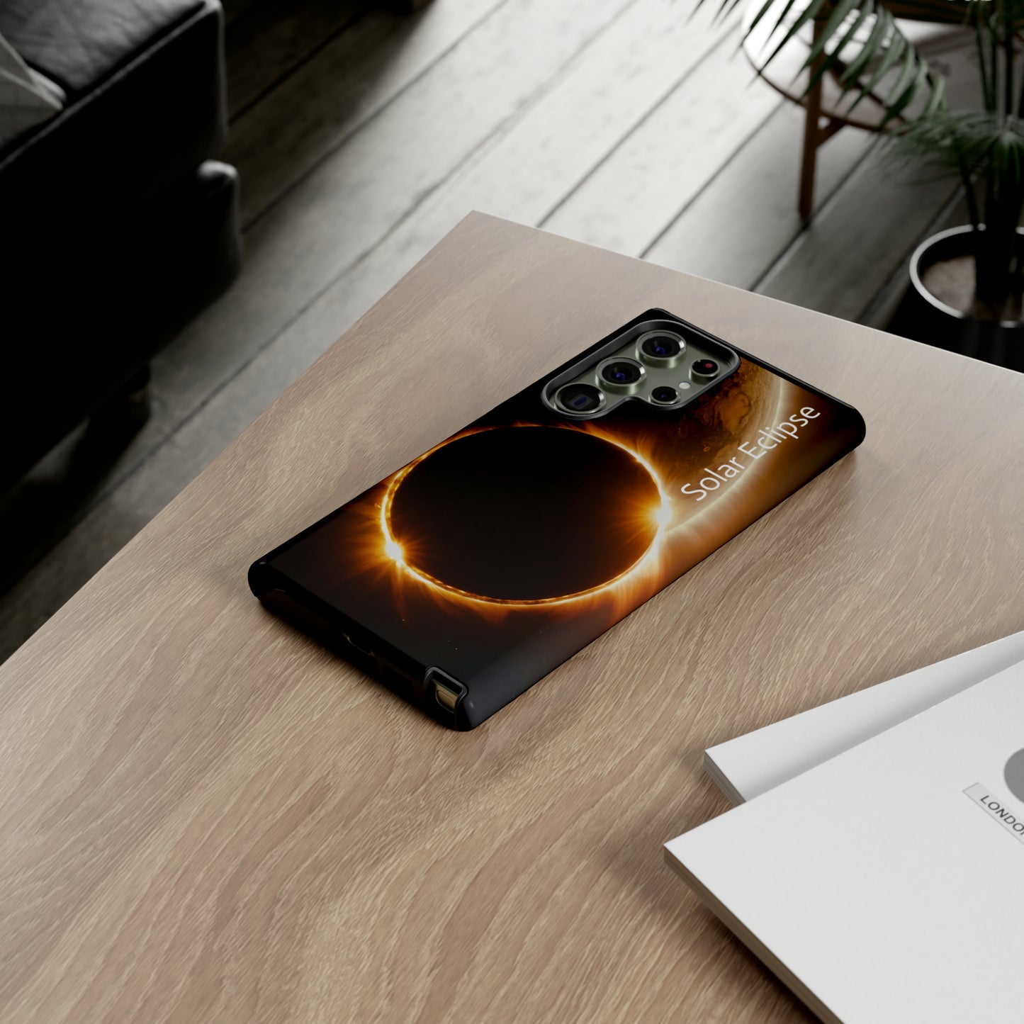 Solar Eclipse Phone Case: Protect Your Tech with Cosmic Style $39.99