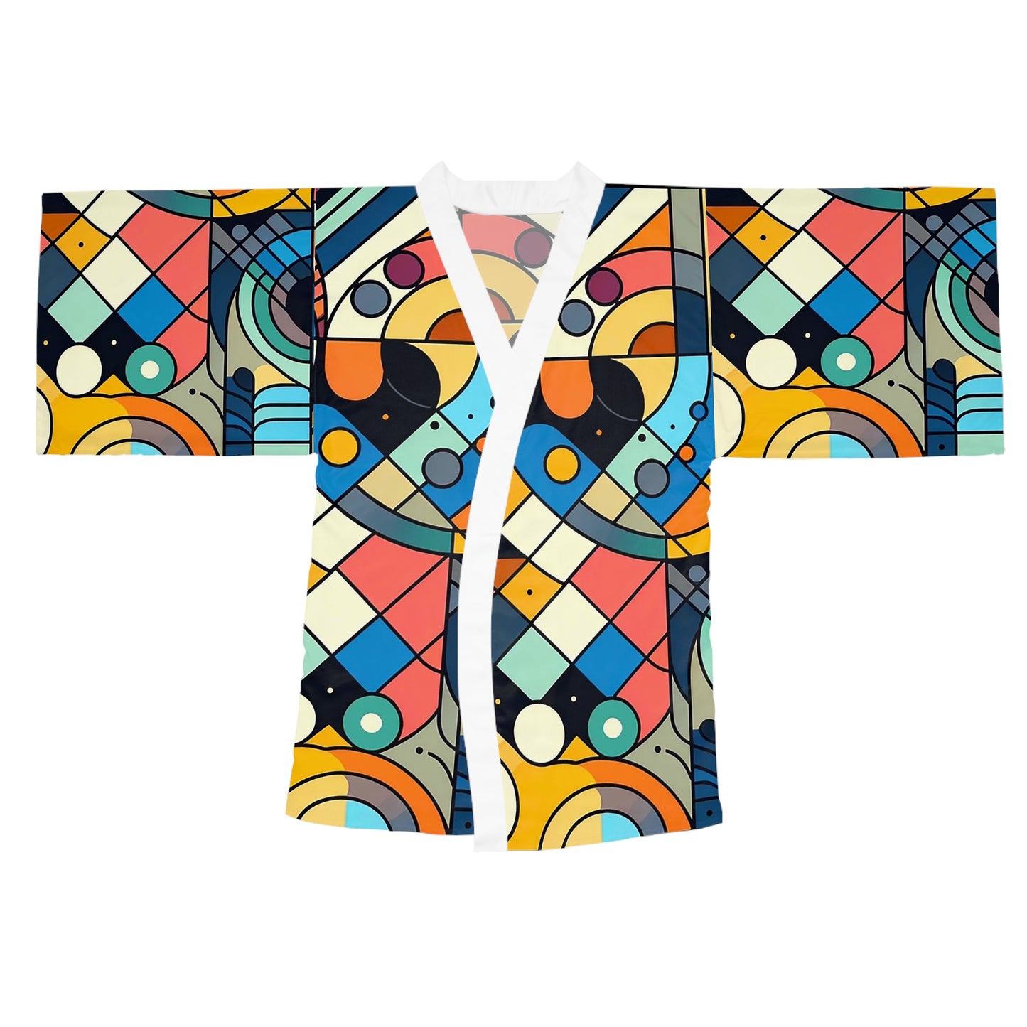 Sophisticated Cosmopolitan Series (H) Long Sleeve Kimono Robe 🌸