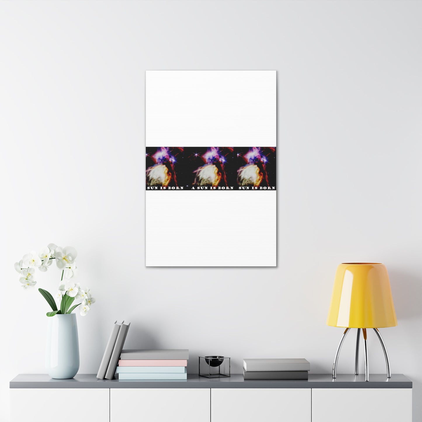 Witness Stellar Birth: Cosmos Series 10 Sun Canvas Print