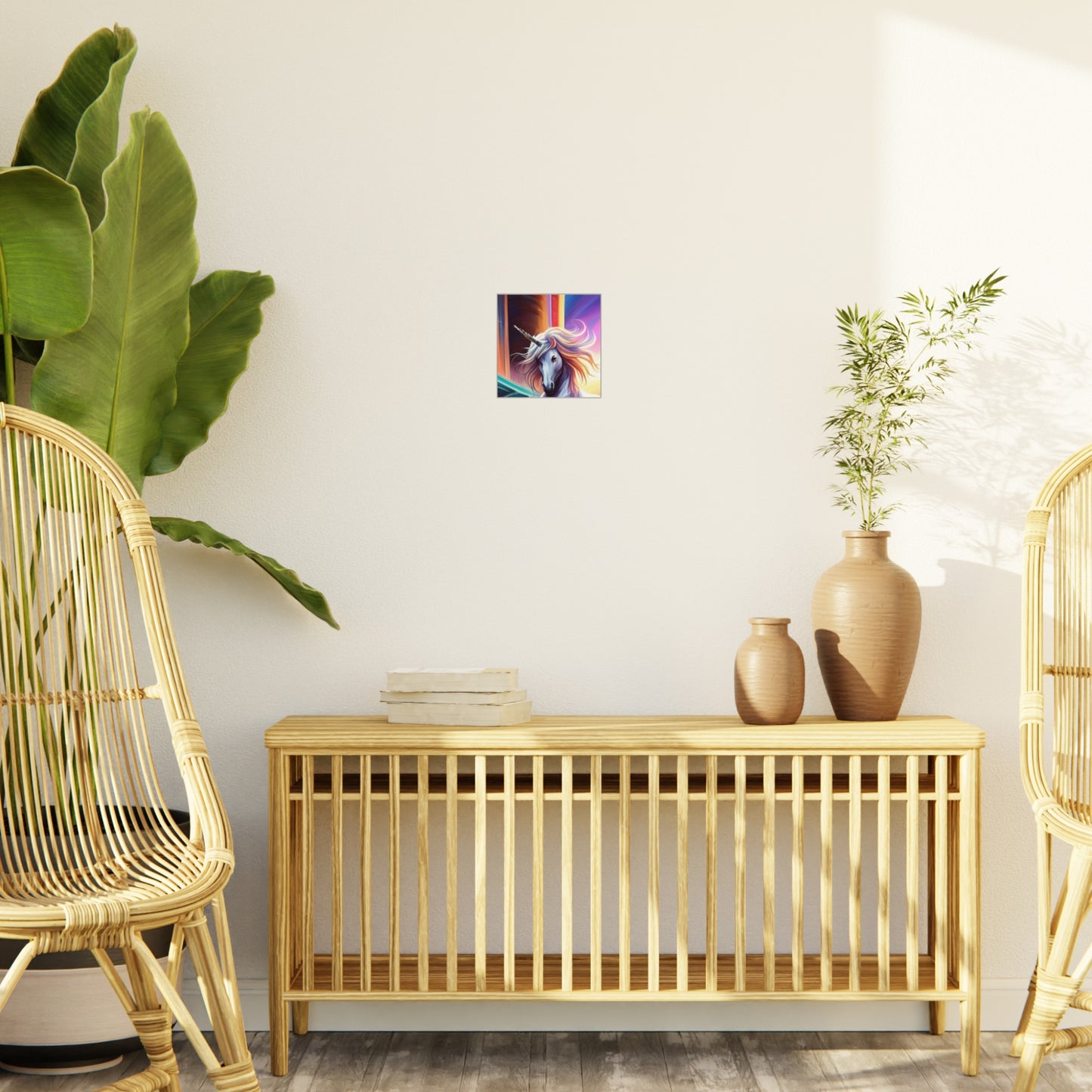 Enchanting Unicorn Art: Customizable Foam Board Prints