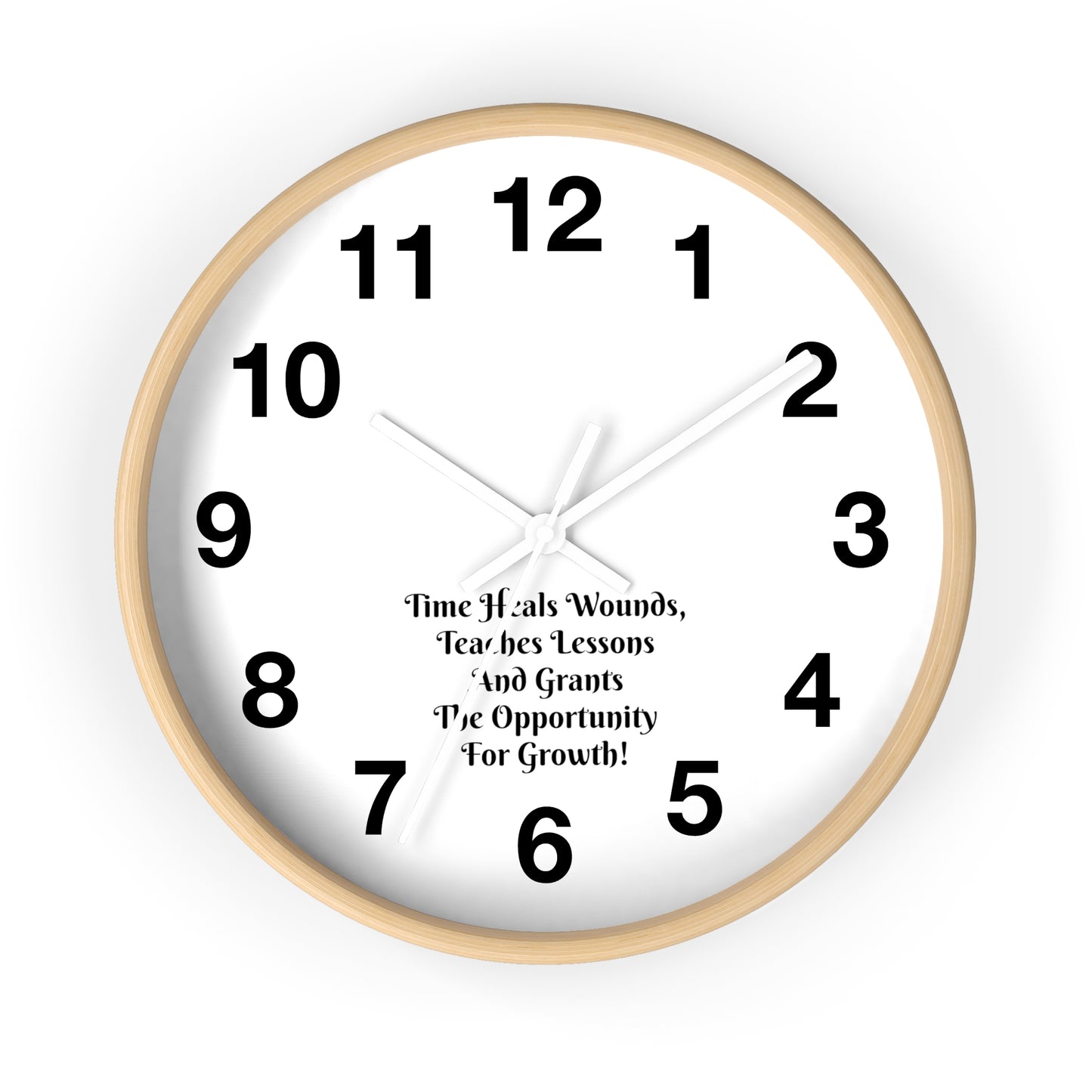 Time heals wounds, teaches lessons, and grants the opportunity for growth! Clock Wall Clock Home Use!! Clock Wall Clock Home Use!