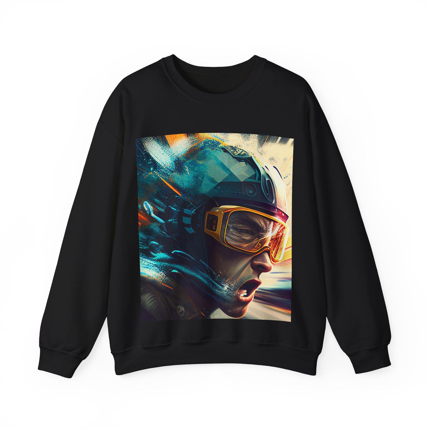 Traveling At The Speed Of Light Series Unisex Heavy Blend™ Crewneck Sweatshirt