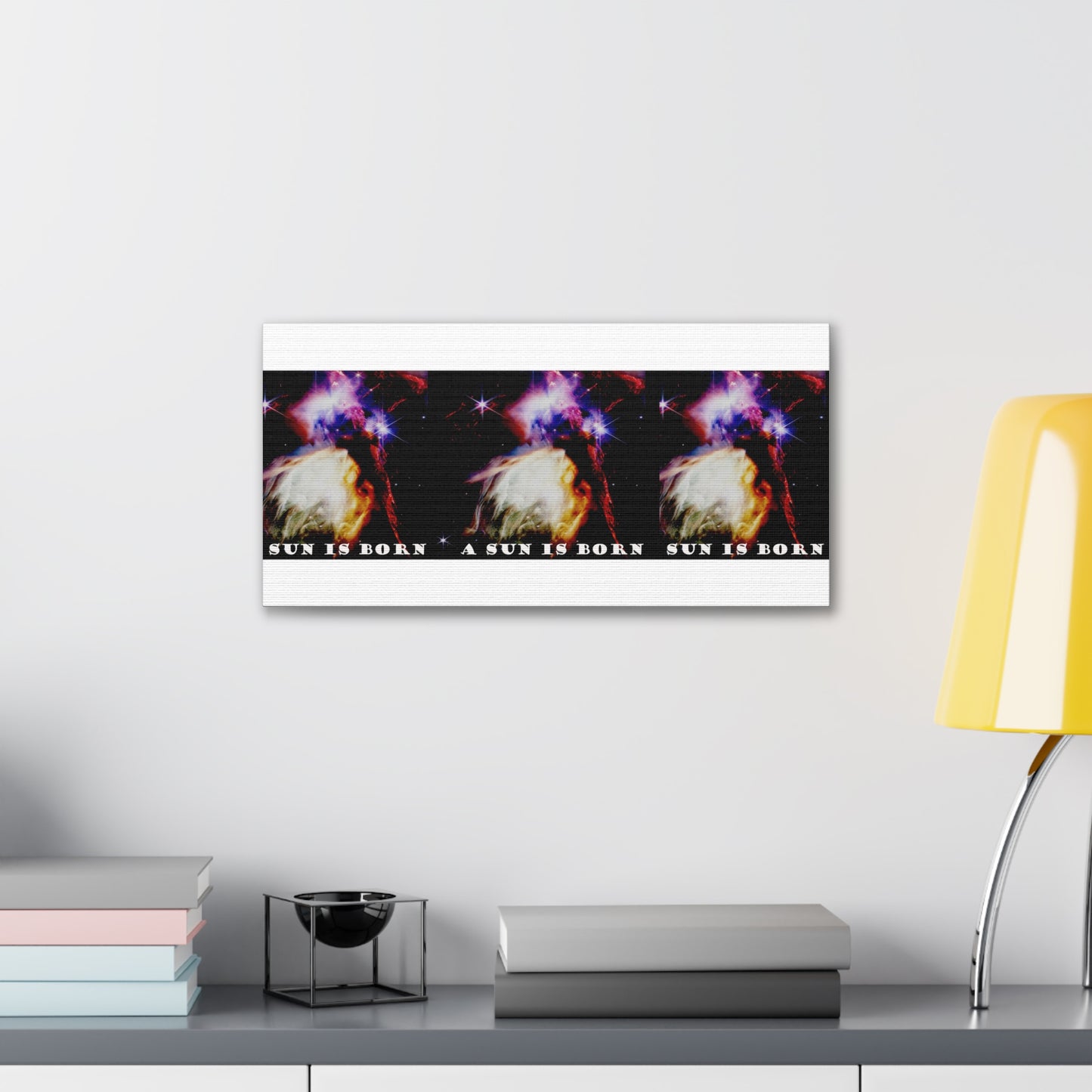 Witness Stellar Birth: Cosmos Series 10 Sun Canvas Print