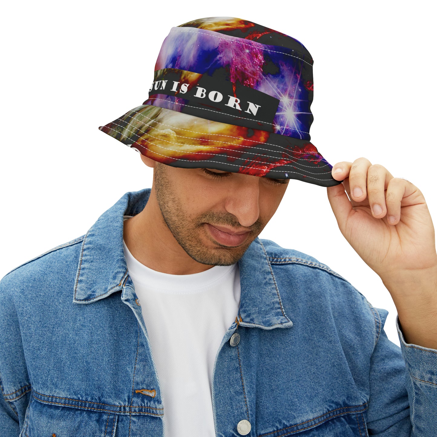 Retro Cool Meets Custom Style: The A Sun Is Born Bucket Hat