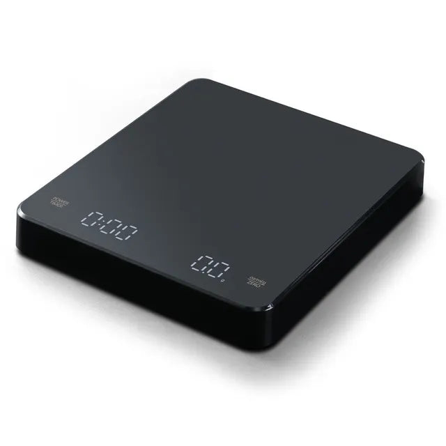 Digital Coffee Scale with Timer, 3kg Capacity, High Precision Weighing, USB Rechargeable, LED Display