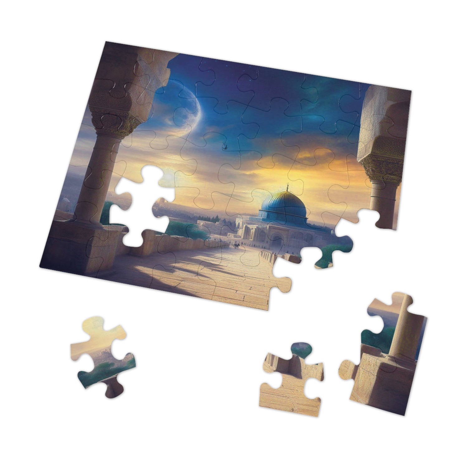 Egypt Pyramid Jigsaw Puzzle (252, 500,1000-Piece)
