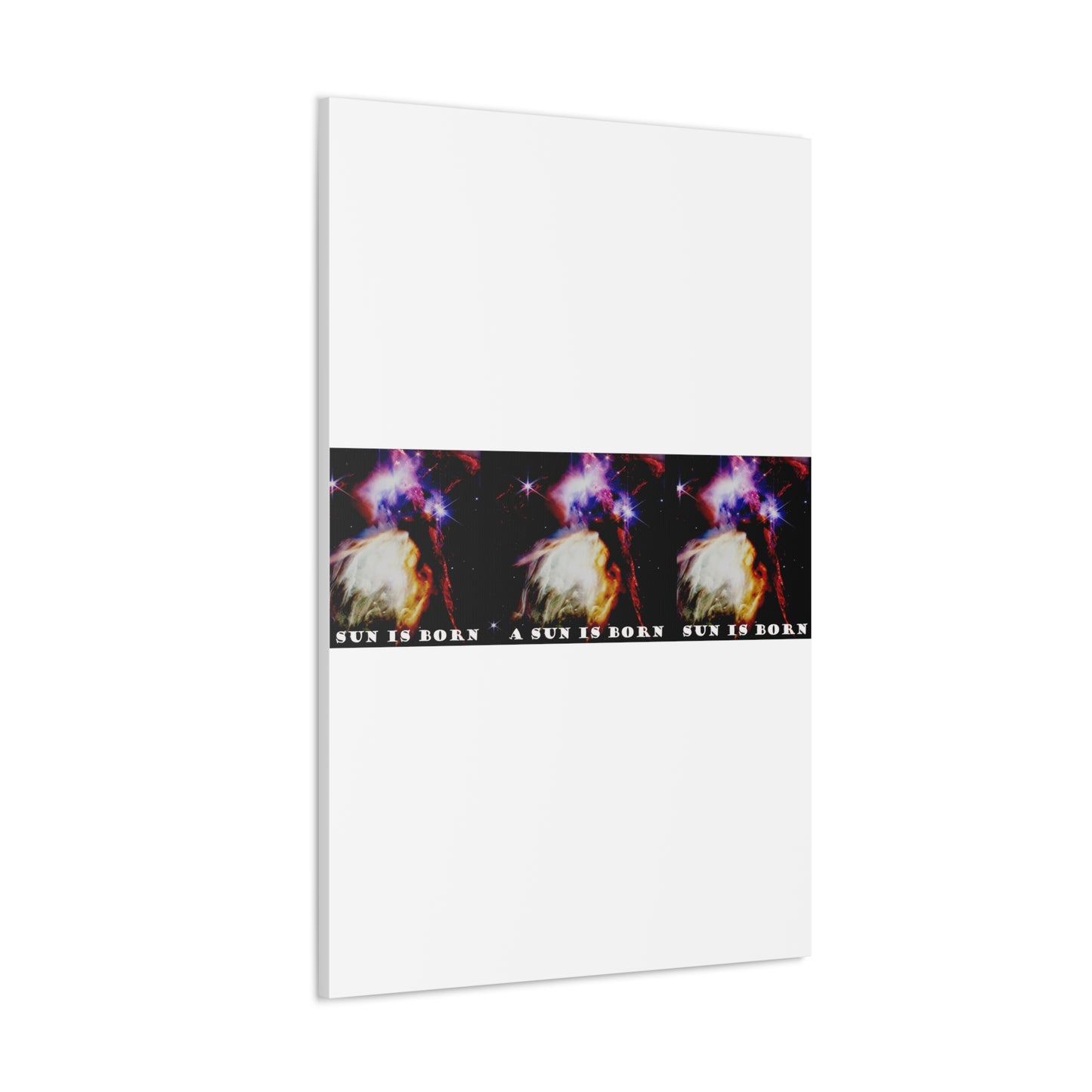 Witness Stellar Birth: Cosmos Series 10 Sun Canvas Print