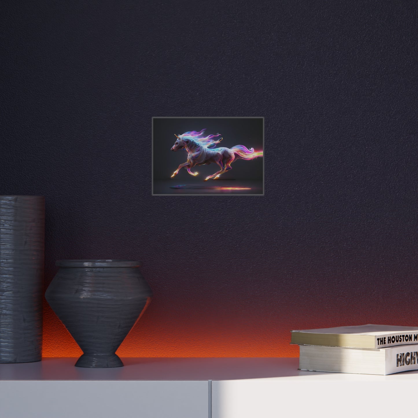 "The Magic Pony" Foam Board Print