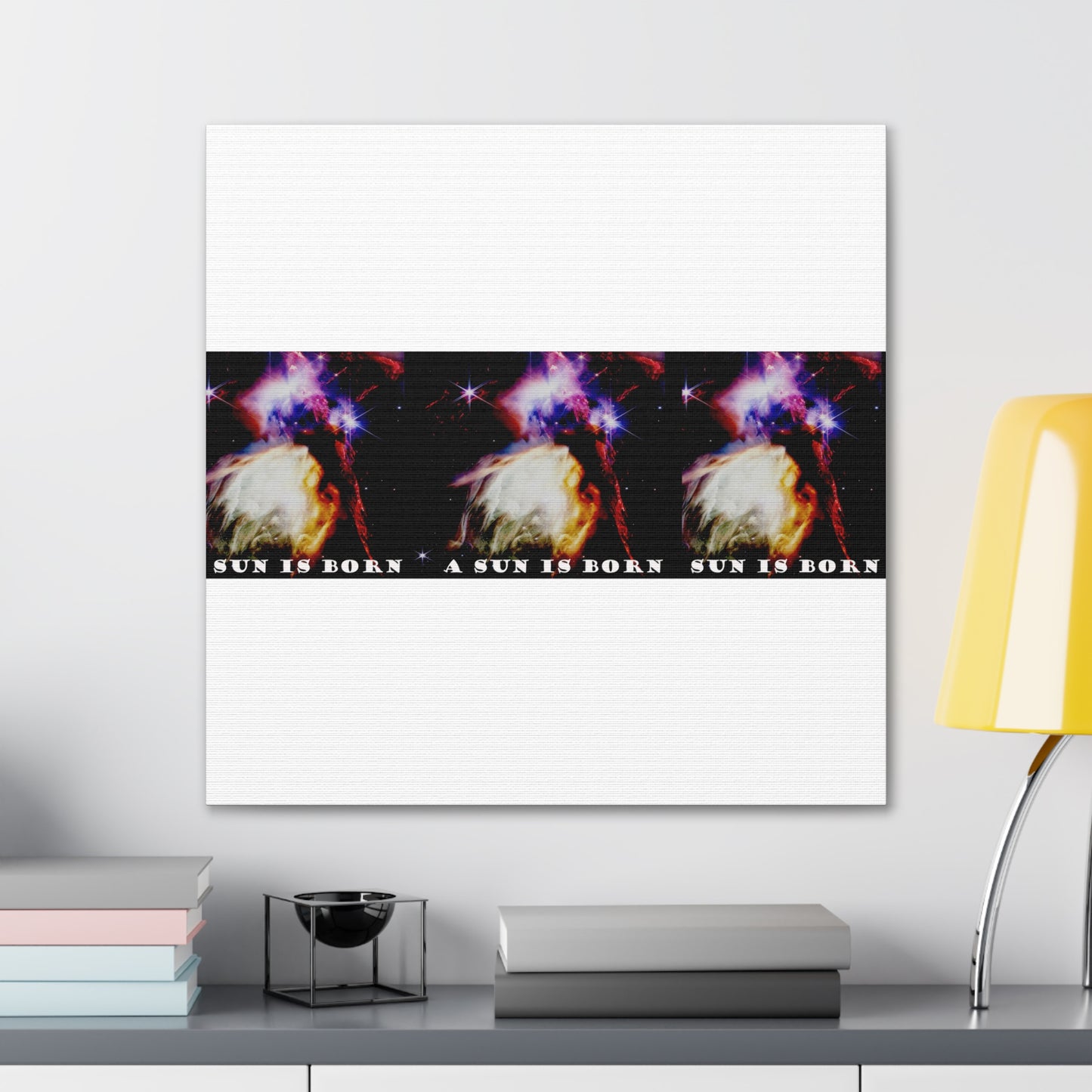 Witness Stellar Birth: Cosmos Series 10 Sun Canvas Print