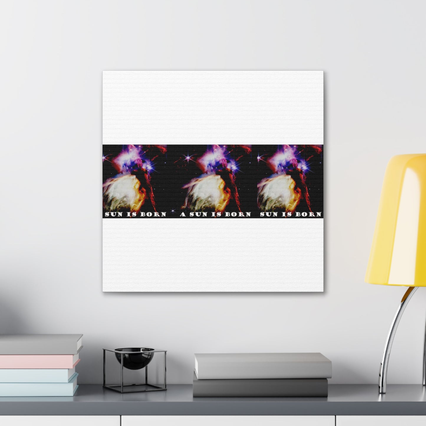 Witness Stellar Birth: Cosmos Series 10 Sun Canvas Print