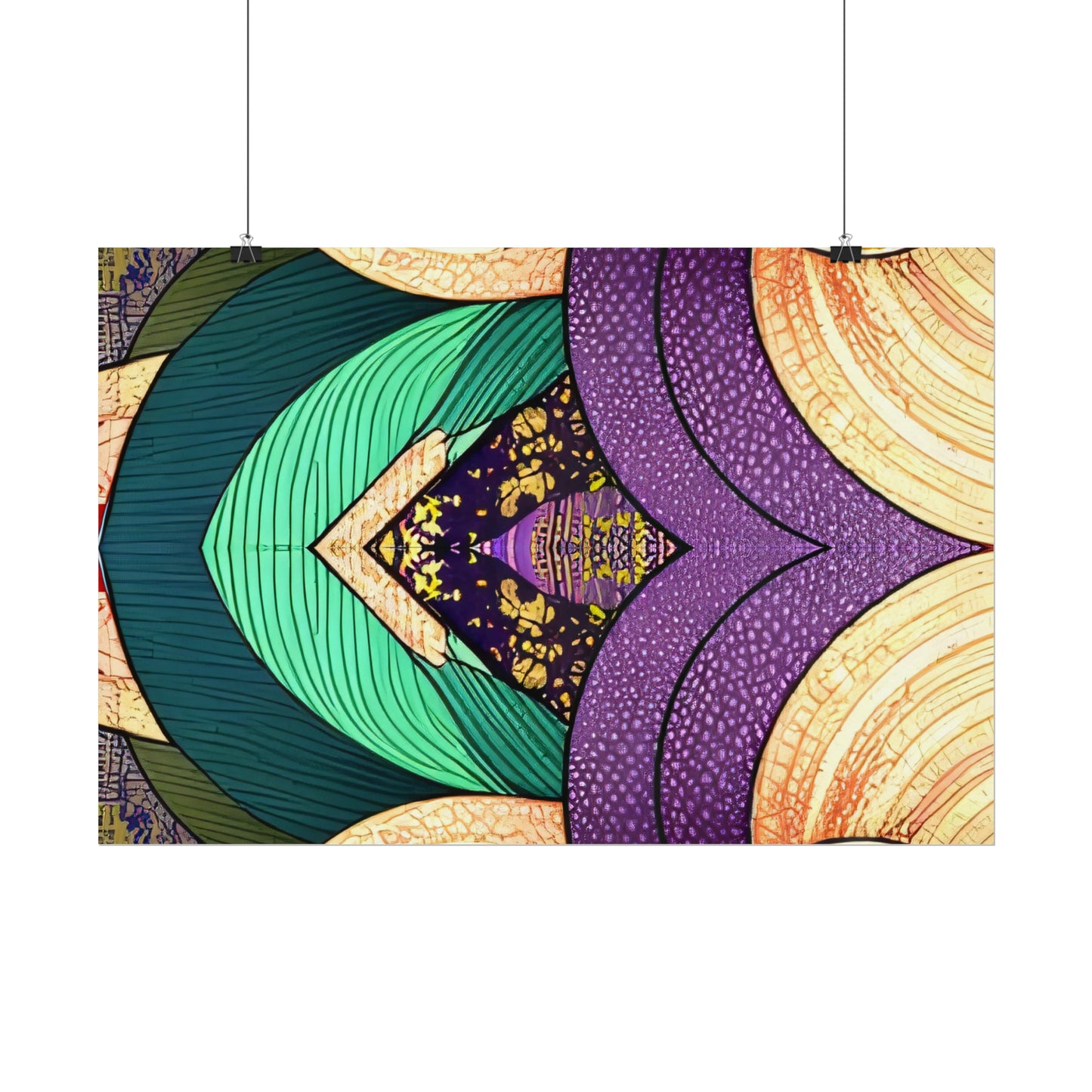 Cheeky Home Decor: "The Butt" Textured Watercolor Posters