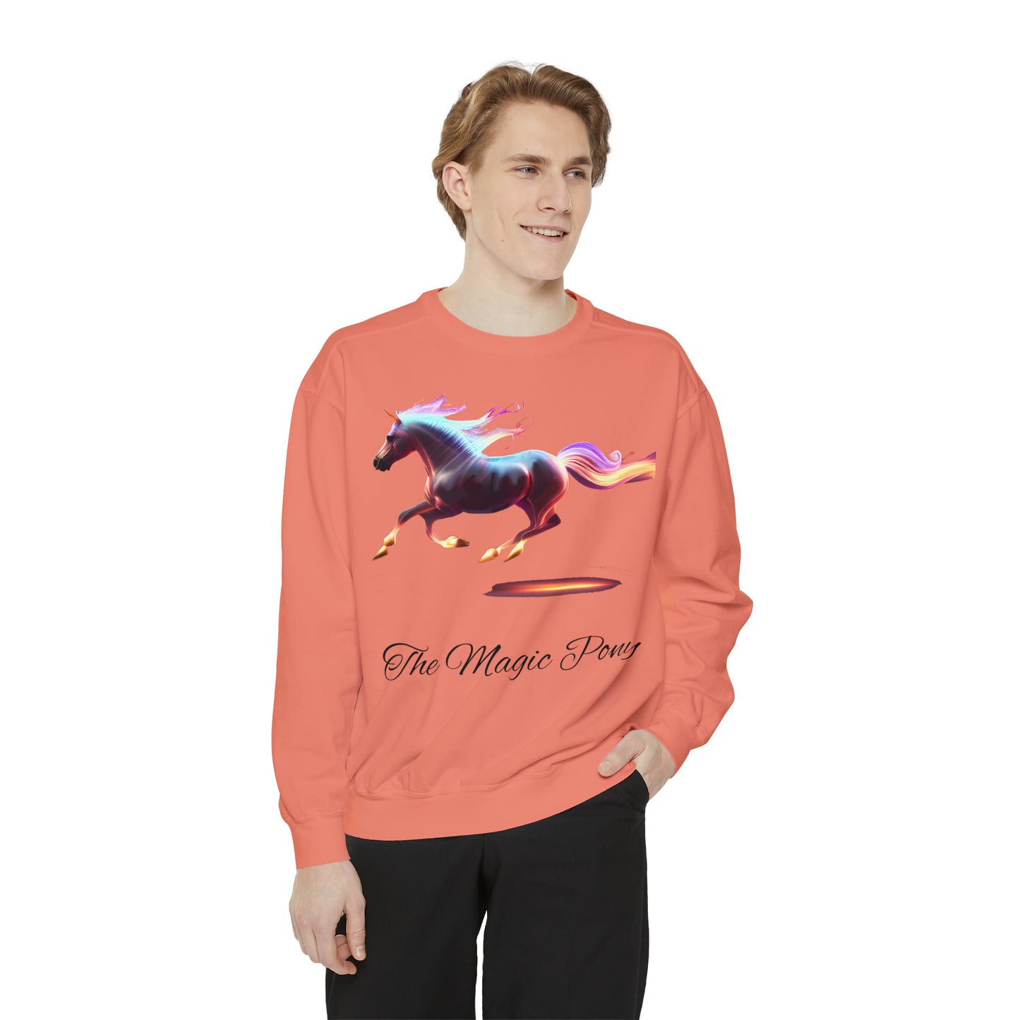 Embrace the Magic: The Magic Pony Garment-Dyed Sweatshirt