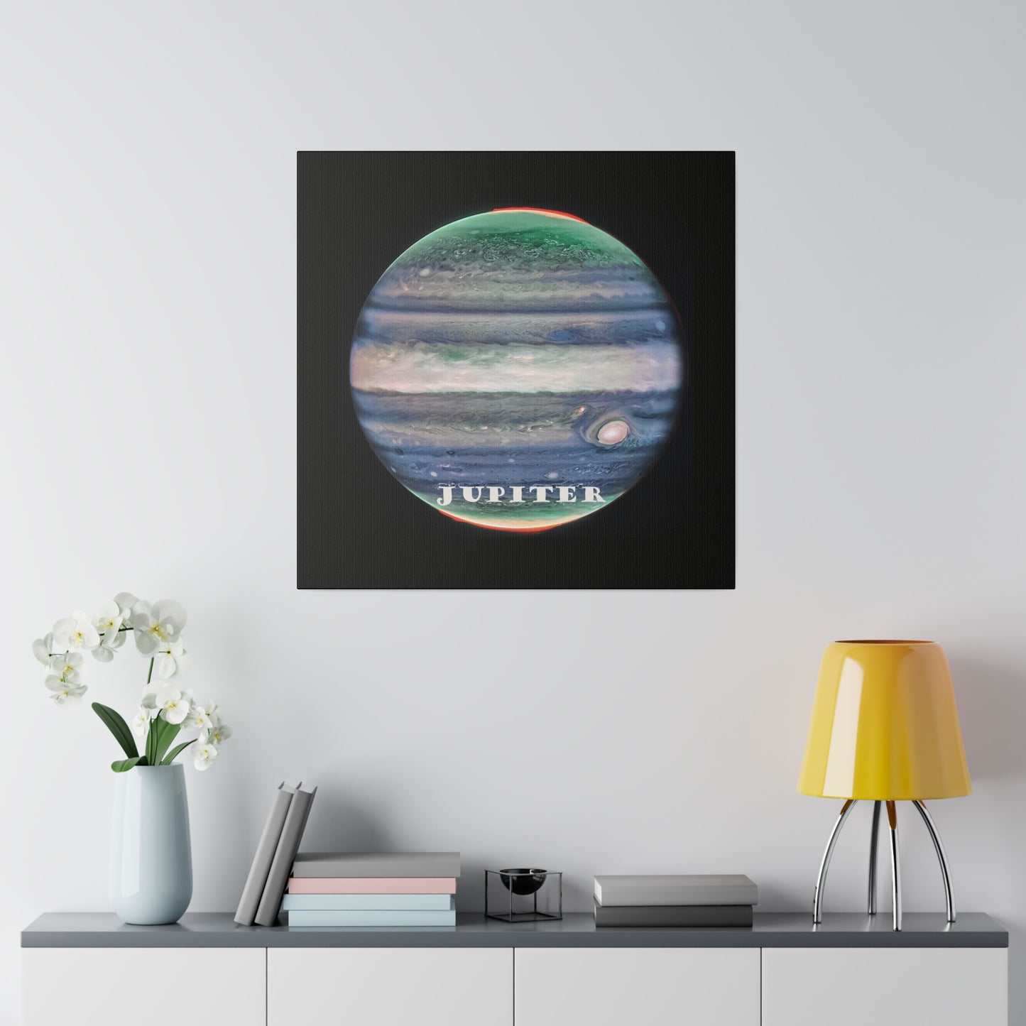 Cosmos Series 25 Jupiter Matte Canvas, Stretched, 0.75"