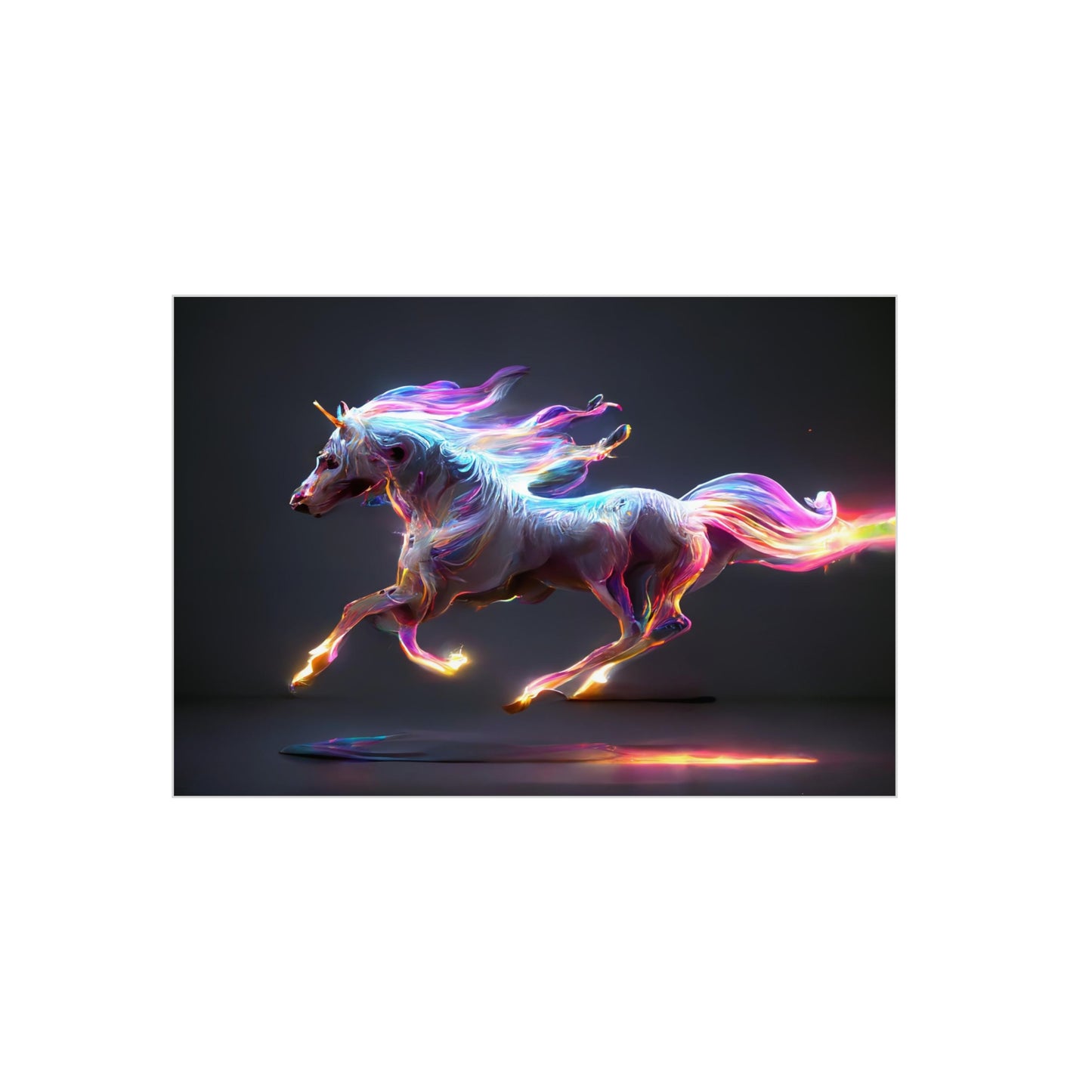 "The Magic Pony" Foam Board Print
