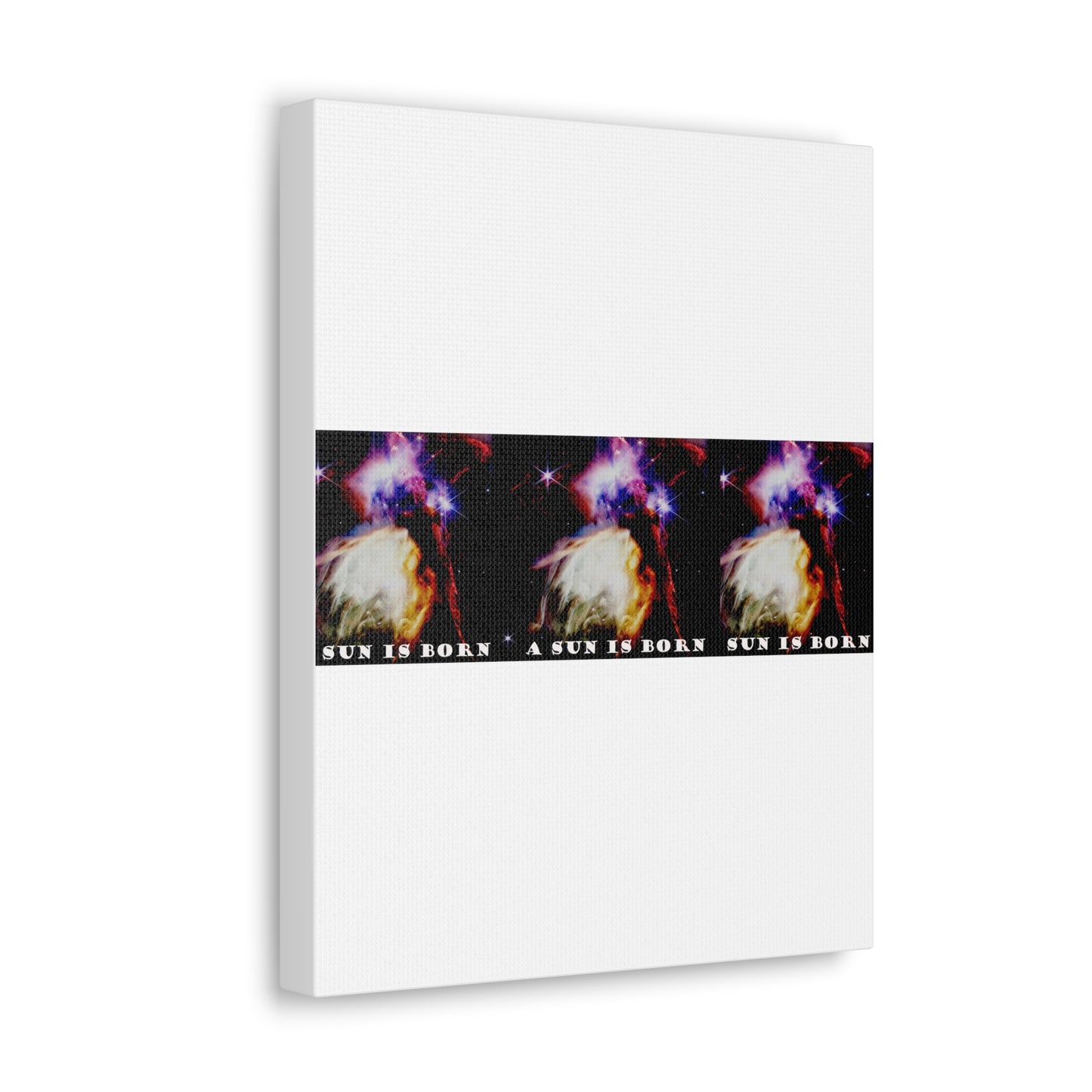 Witness Stellar Birth: Cosmos Series 10 Sun Canvas Print