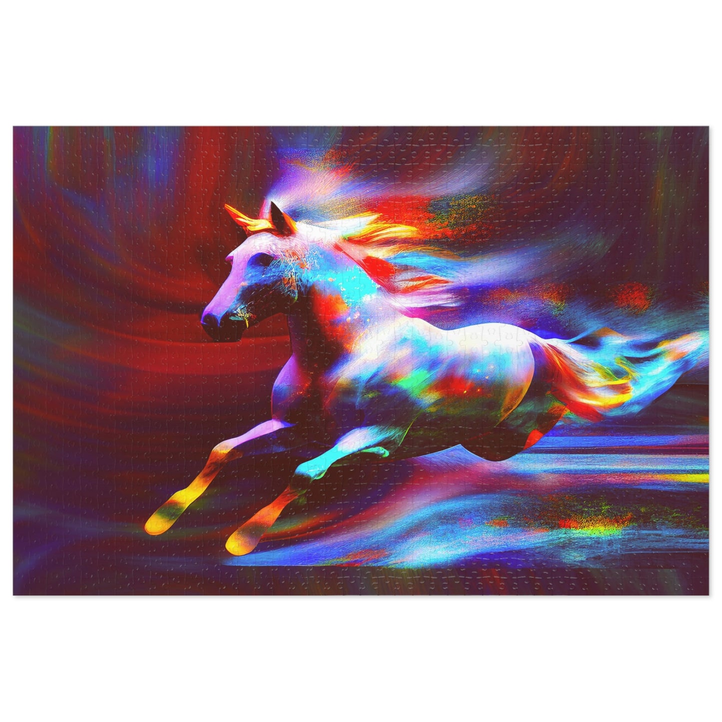 "The Magic Pony" Puzzle: Build a World of Enchantment  ( 252, 500,1000-Piece)