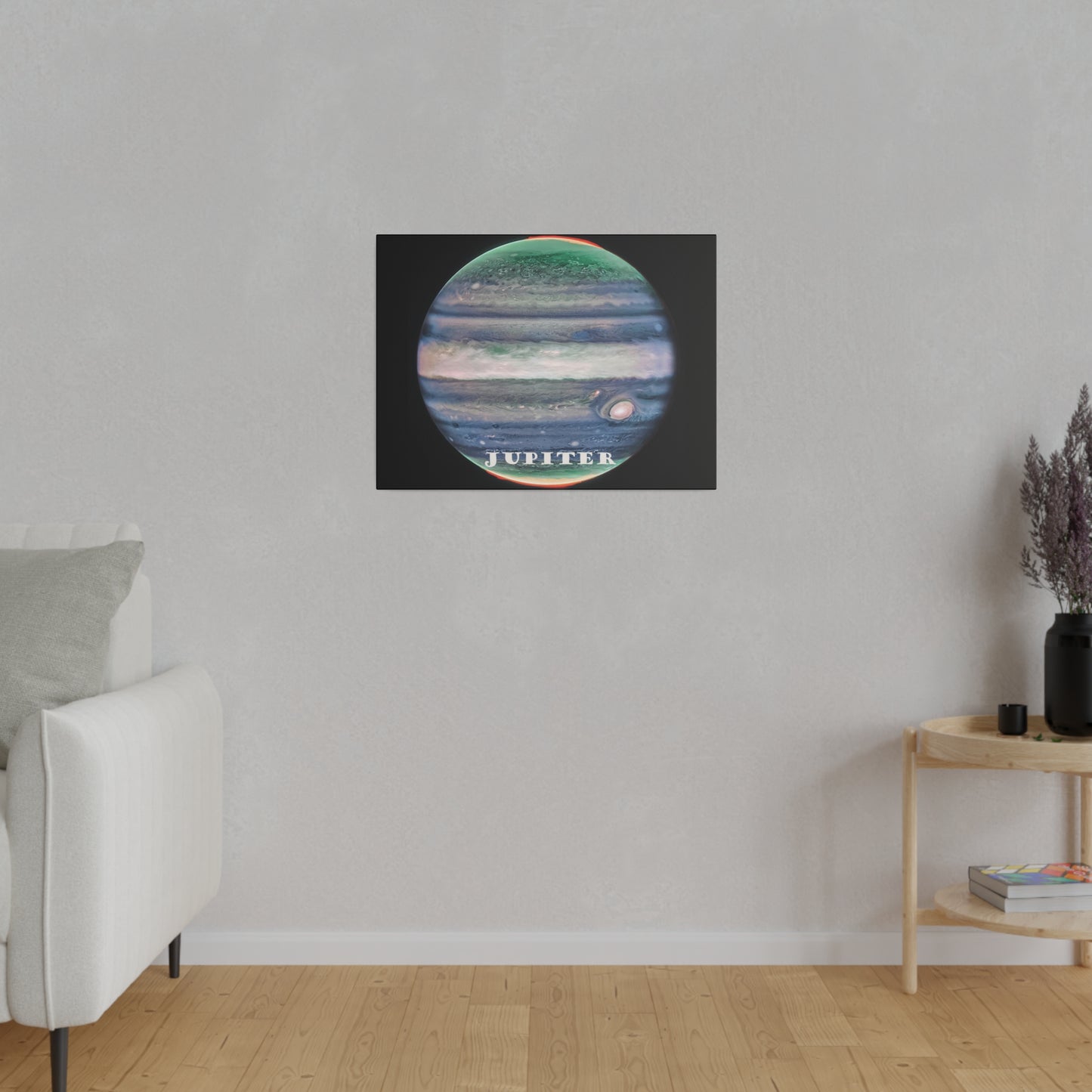 Cosmos Series 25 Jupiter Matte Canvas, Stretched, 0.75"