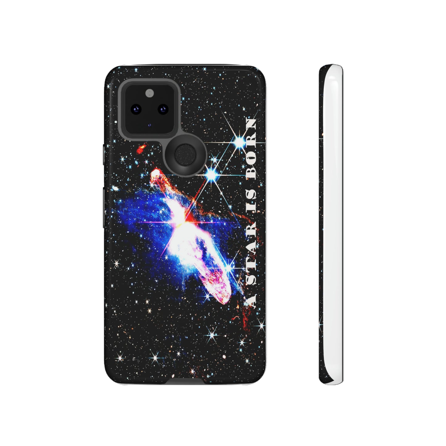 An Actual  Star Is Born for  Apple iPhone, Samsung Galaxy, and Google Pixel devices with premium-quality custom protective phone cases