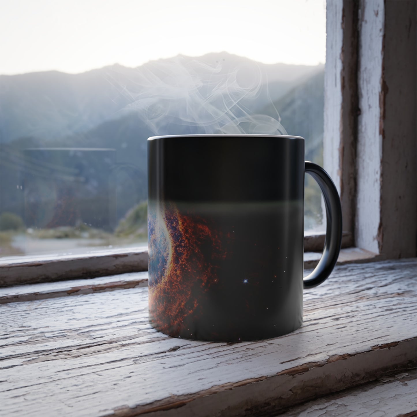 Cosmos Series 20 SPACE AMEBOA  Coffee  Mug 11oz  "Unlock the Cosmos with Every Pour! Experience Galactic Wonders as Hot Java Awakens the Cosmos Series  Mugs!""