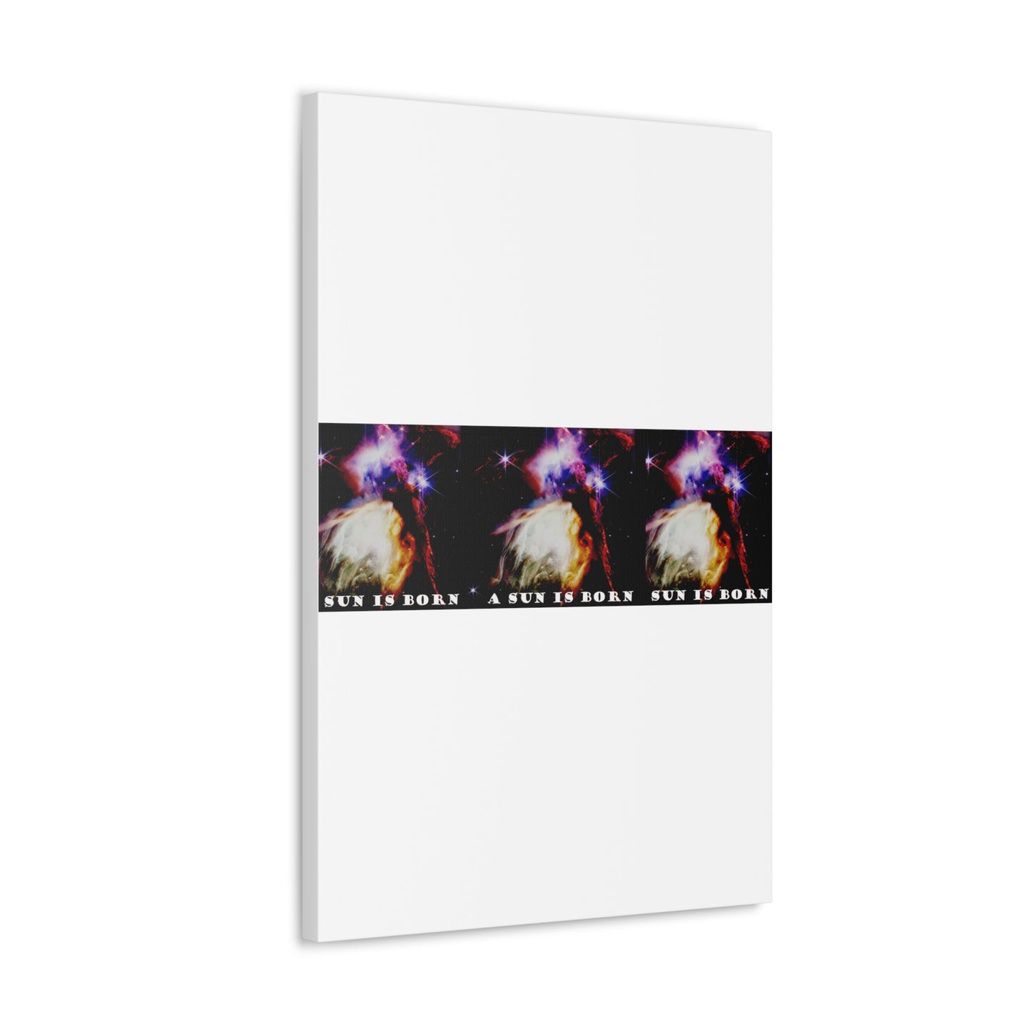 Witness Stellar Birth: Cosmos Series 10 Sun Canvas Print