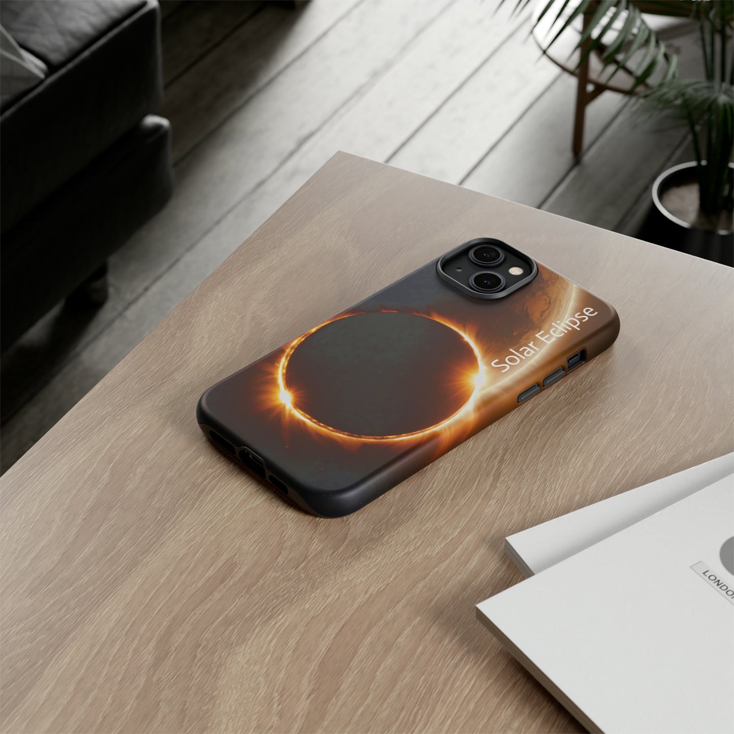 Solar Eclipse Phone Case: Protect Your Tech with Cosmic Style $39.99
