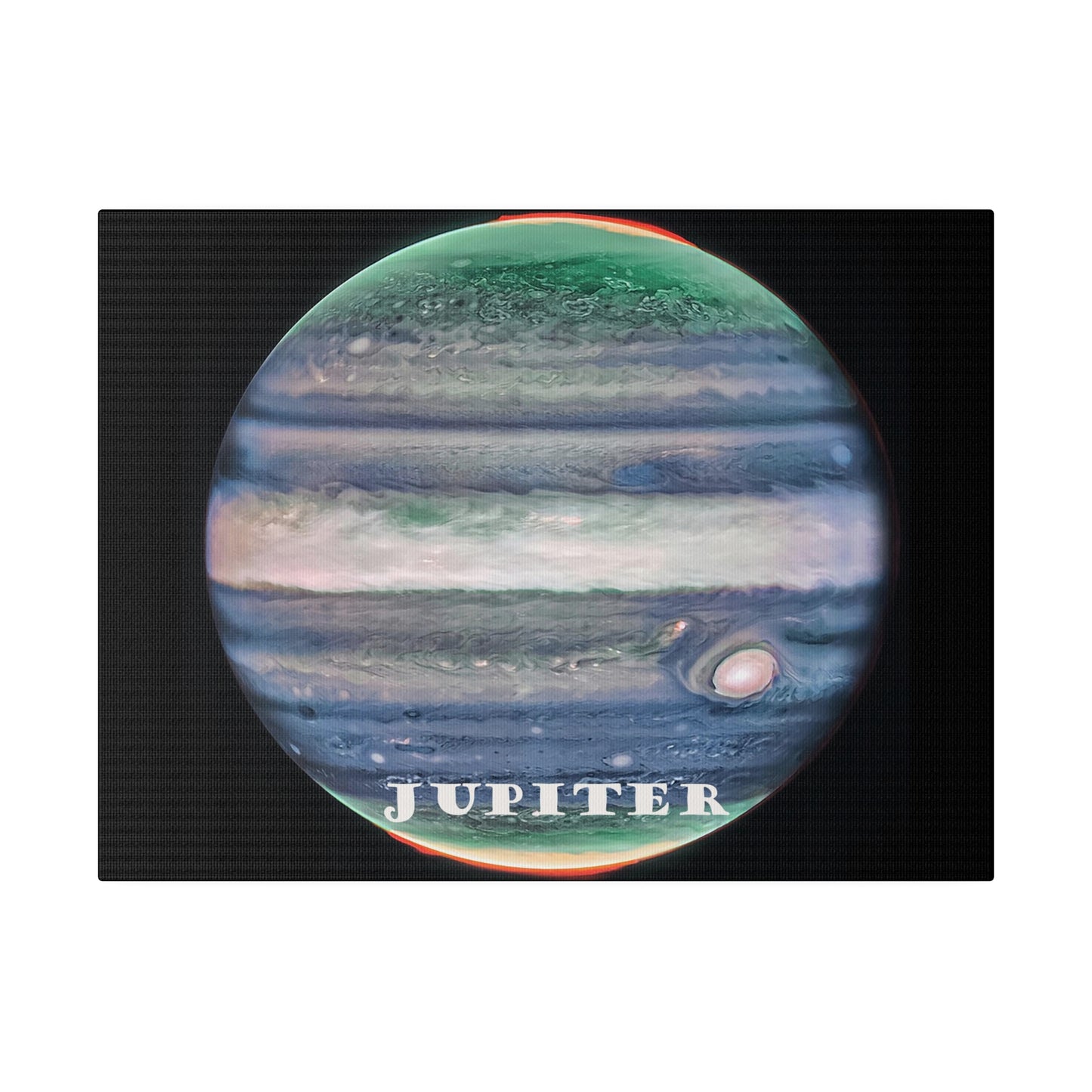 Cosmos Series 25 Jupiter Matte Canvas, Stretched, 0.75"
