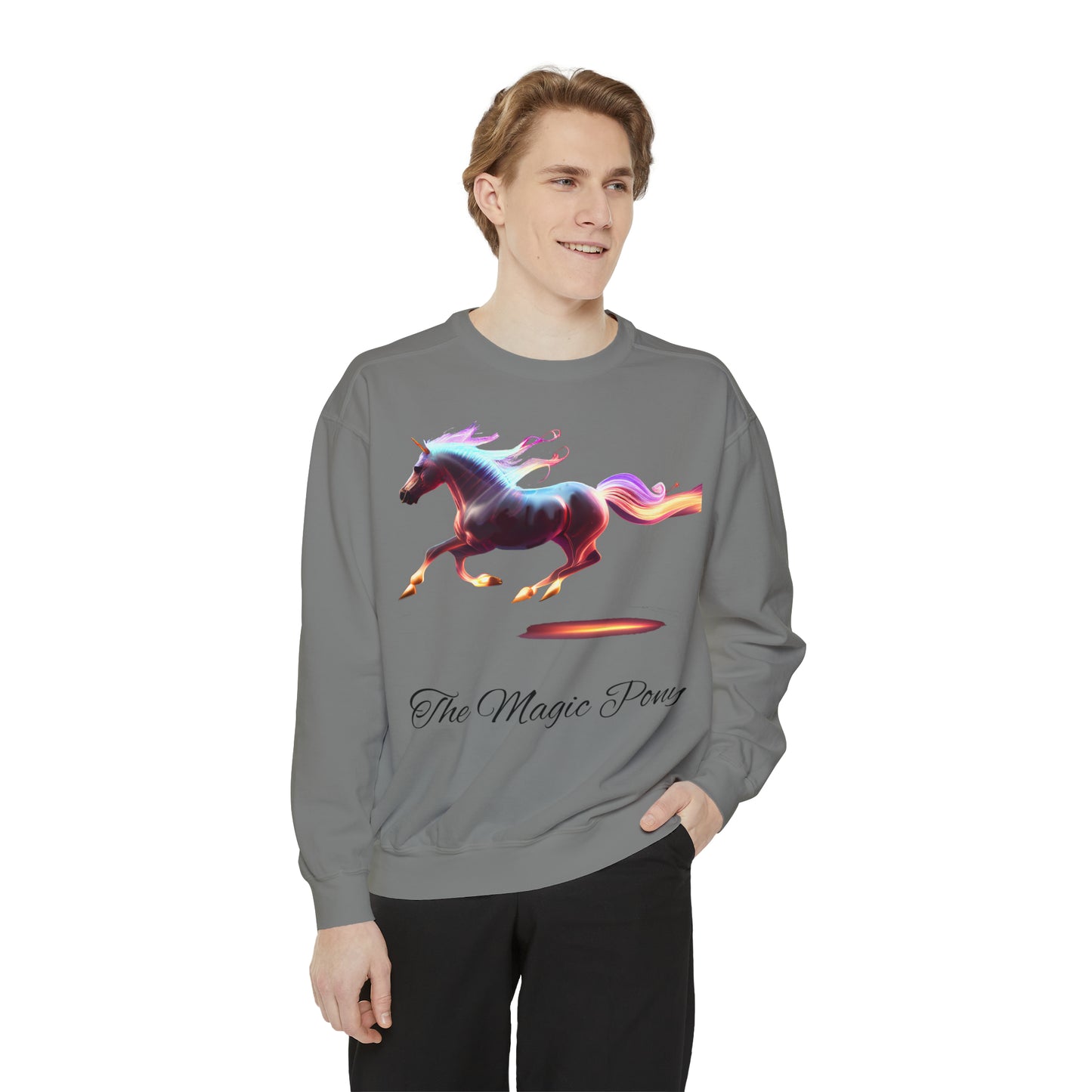 Embrace the Magic: The Magic Pony Garment-Dyed Sweatshirt