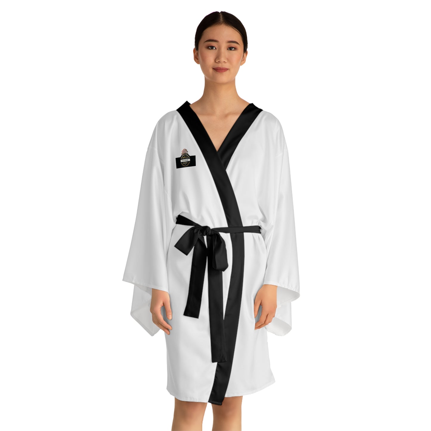 Sophisticated Cosmopolitan Series (X) Long Sleeve Kimono Robe 🌸