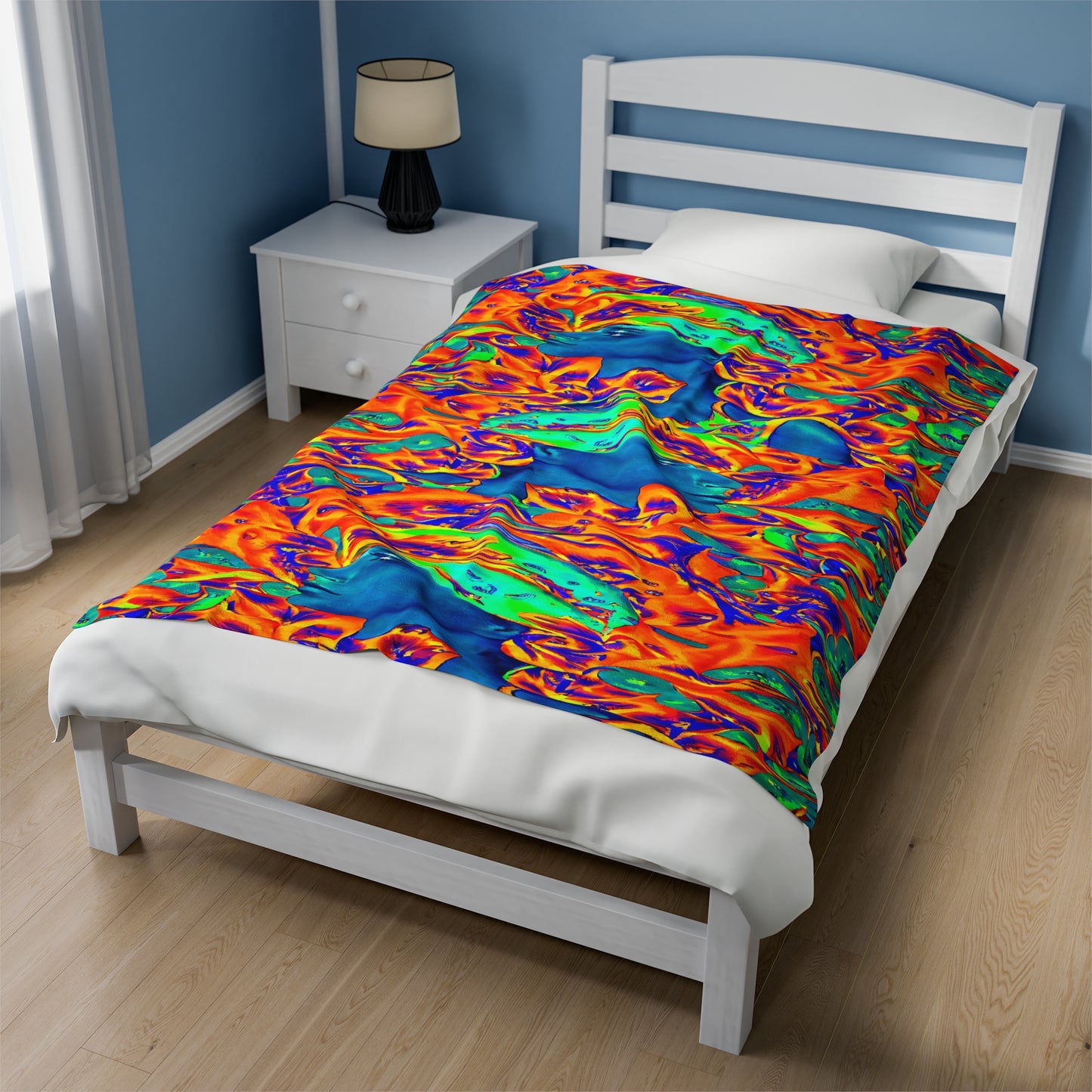 Digital Girl Plush Blanket: Celebrate Girl Power in Cozy Comfort