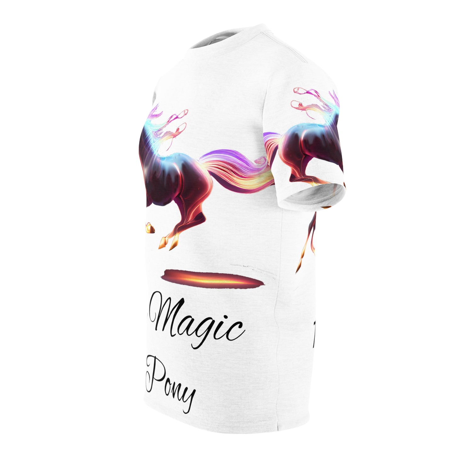 "The Magic Pony" Tee: Unique Design, Lightweight, Breathable
