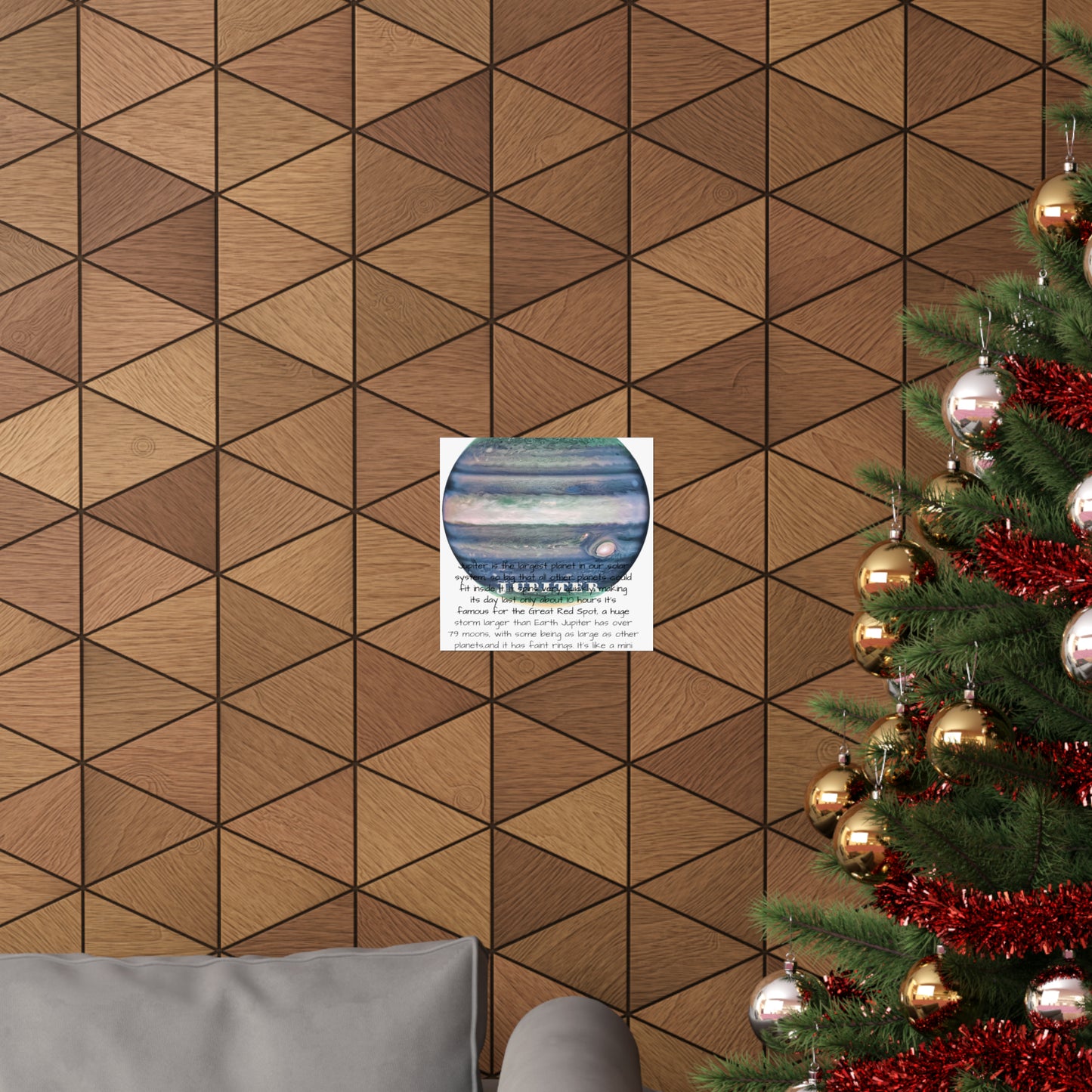 Jupiter's Majesty: Premium Cosmos Series Poster