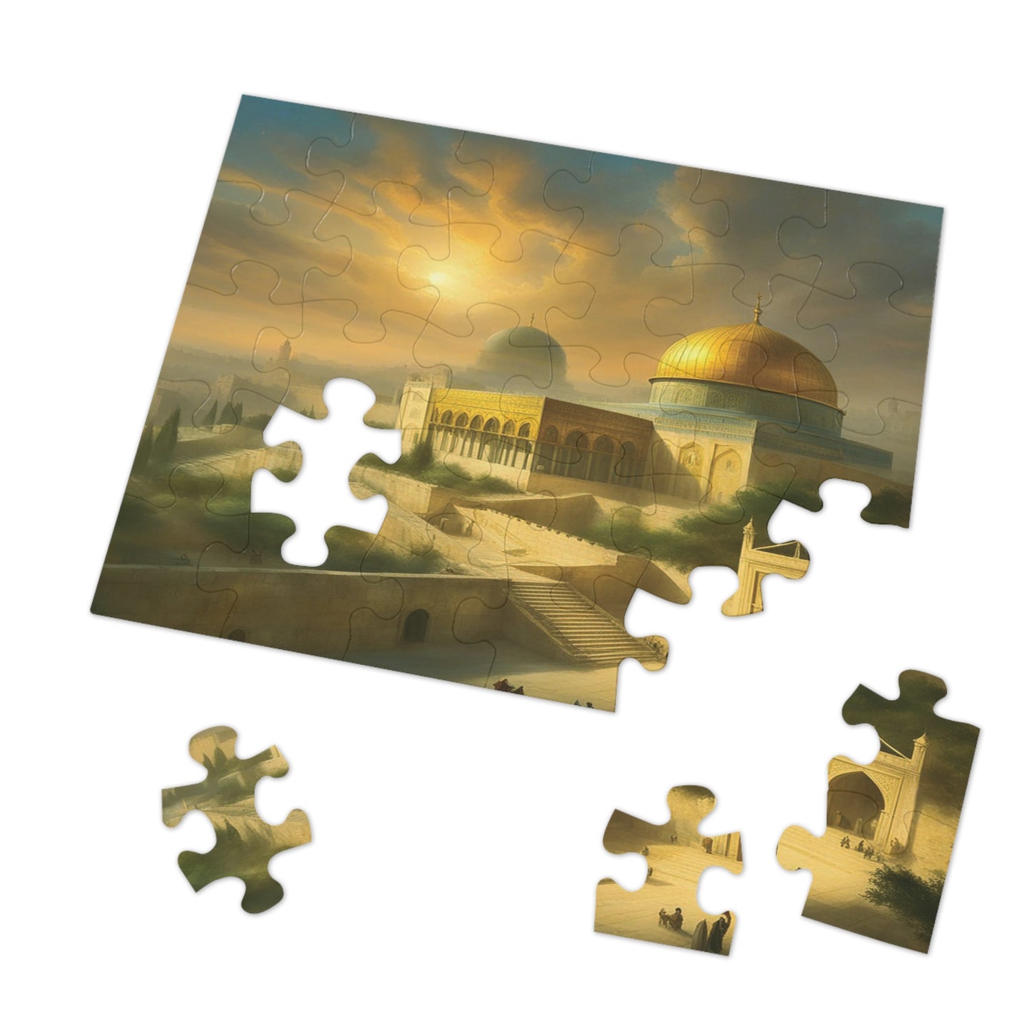 The New City Jerusalem Cityscape Jigsaw Puzzle (252, 500,1000-Piece)