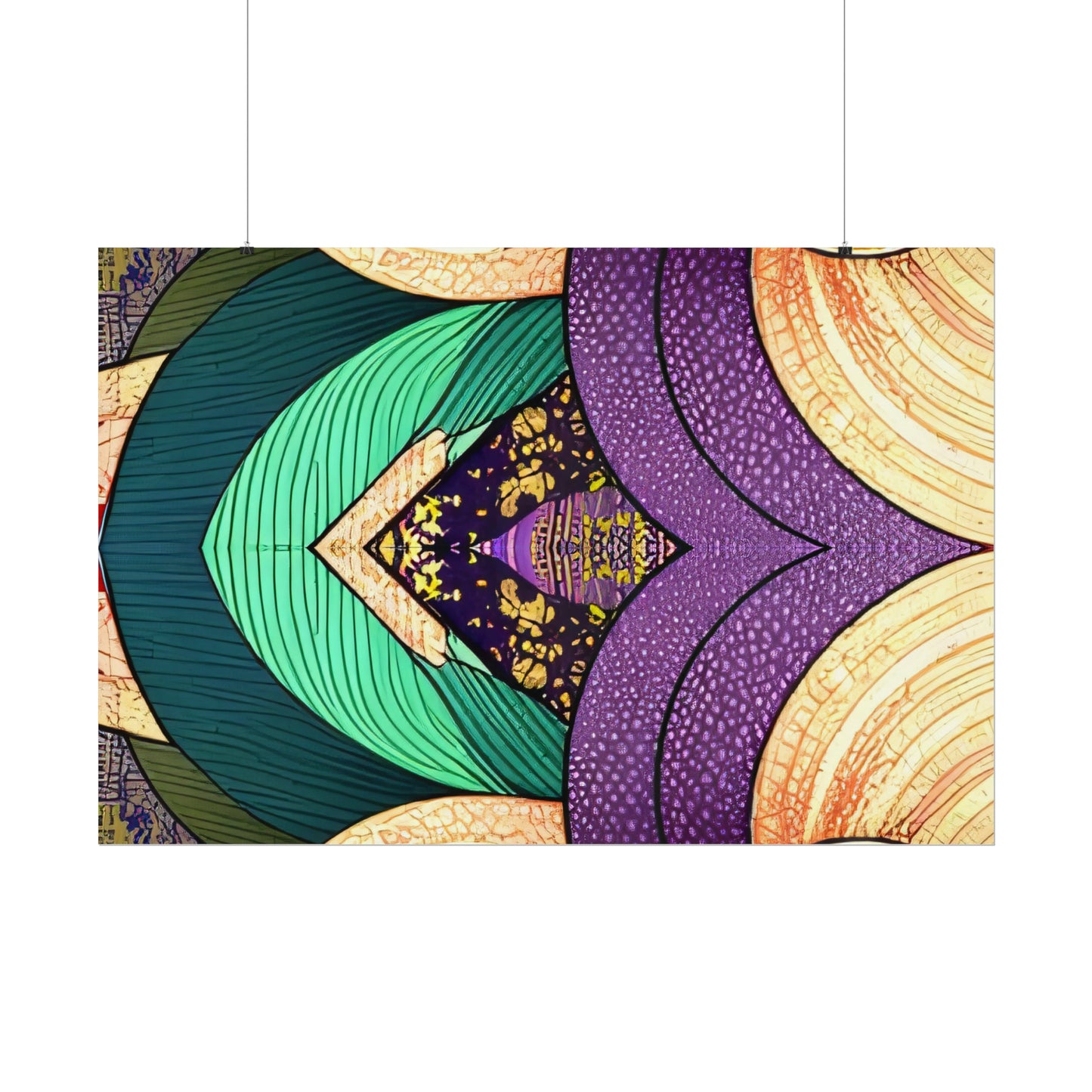 Cheeky Home Decor: "The Butt" Textured Watercolor Posters