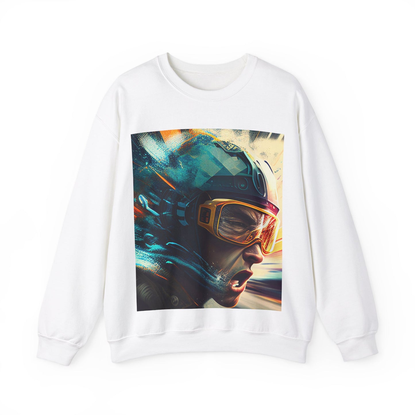 Traveling At The Speed Of Light Series Unisex Heavy Blend™ Crewneck Sweatshirt