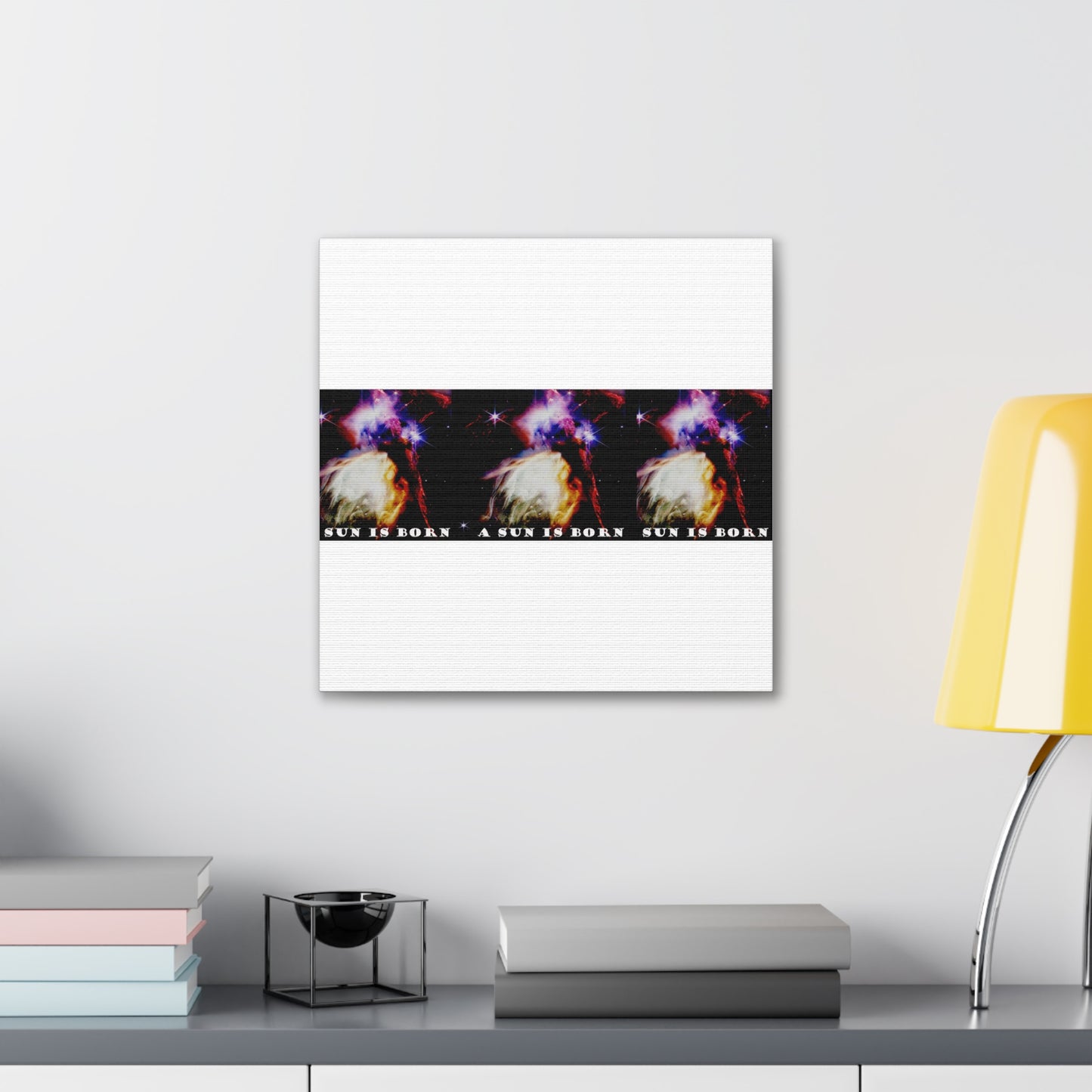 Witness Stellar Birth: Cosmos Series 10 Sun Canvas Print