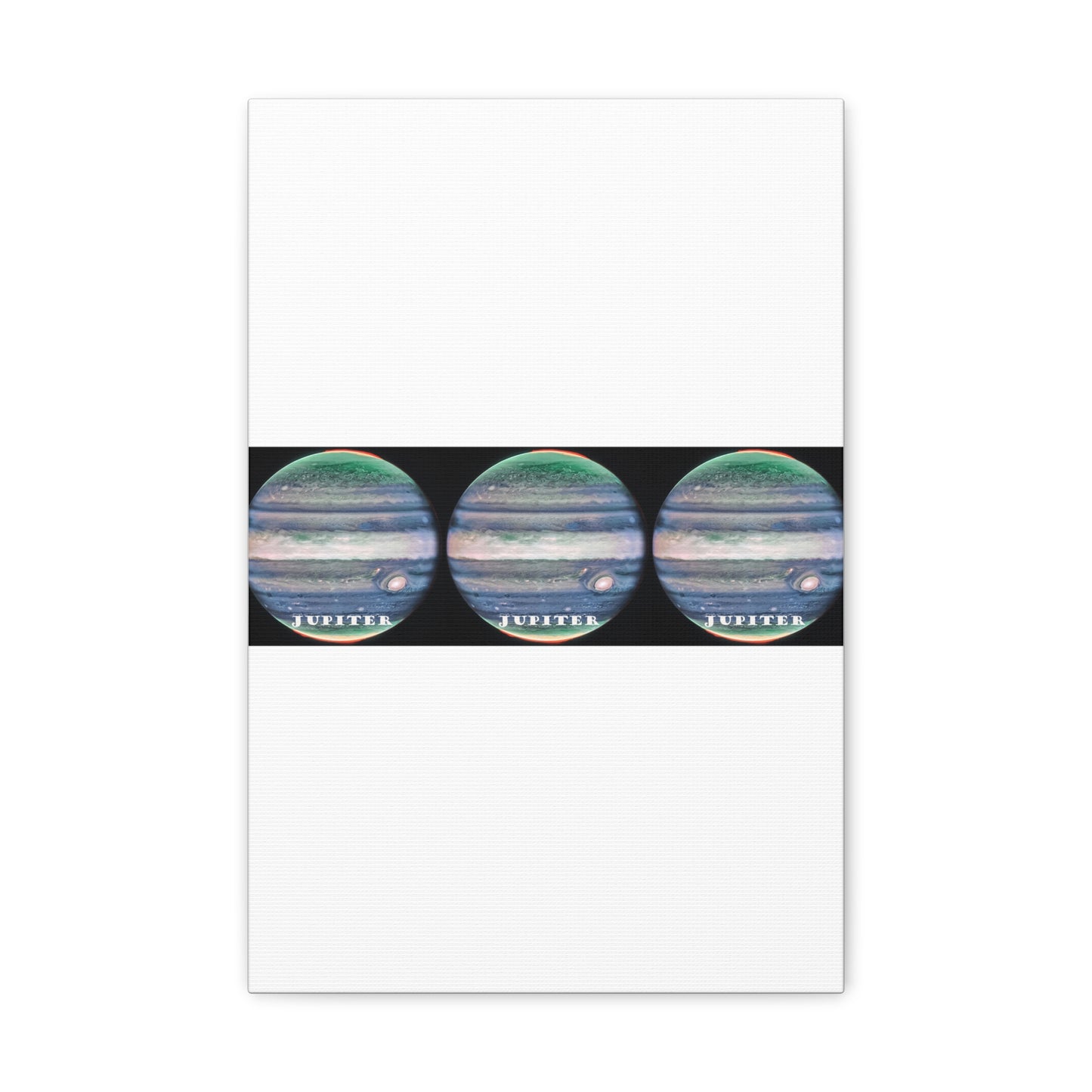 Unveiling Jupiter's Majesty: Cosmos Series Canvas Print